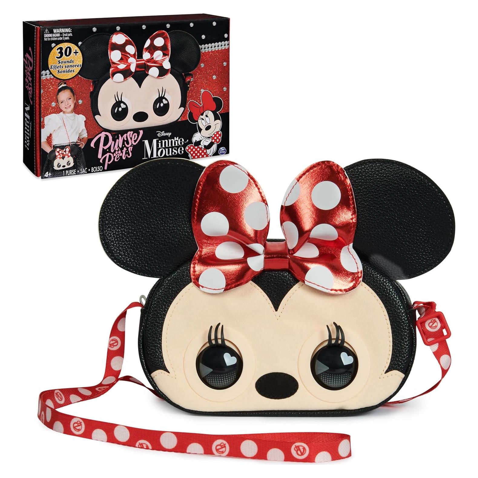 Bolso Interactivo Purse Pets Disney Minnie Mouse 25x17cm
