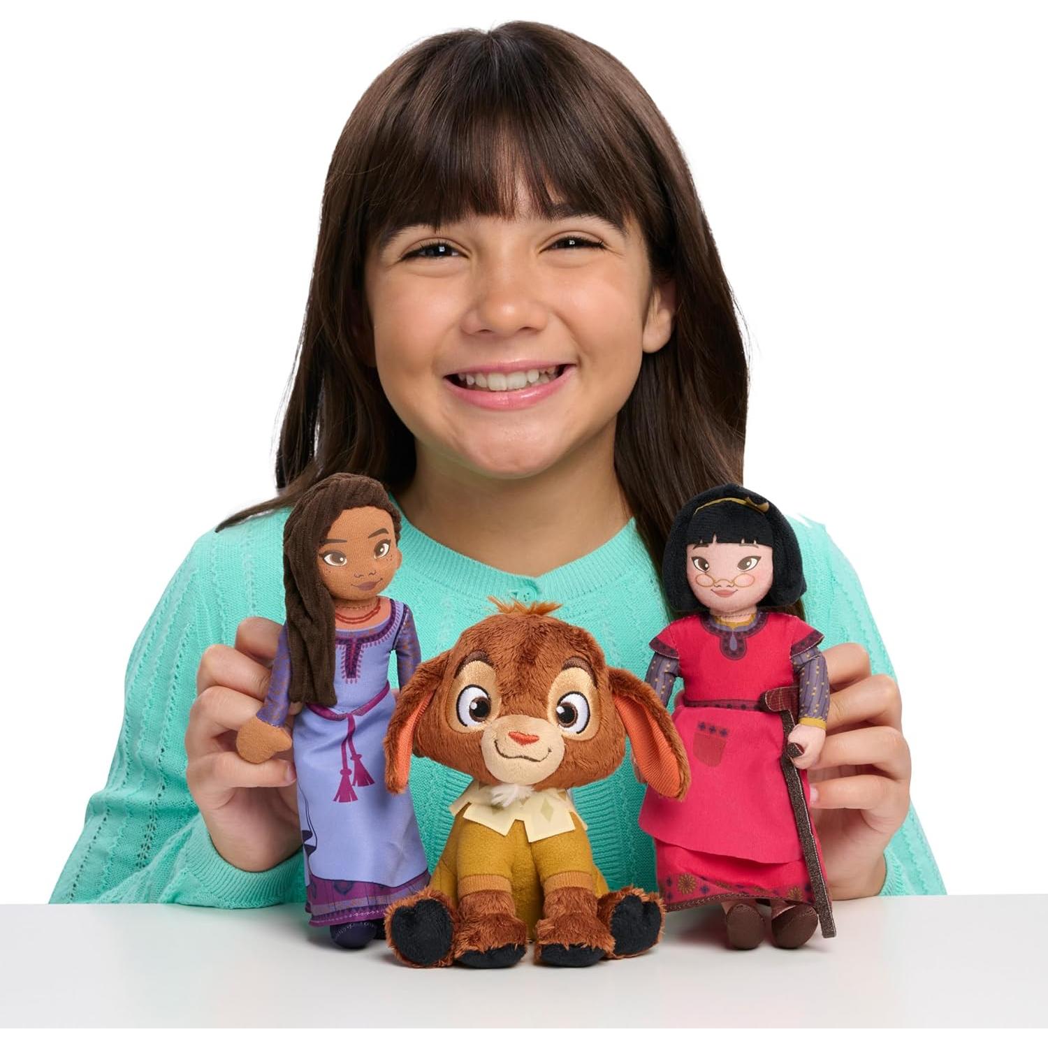 Muñeca de Peluche Hablante Asha Disney Wish 20 cm Interactiva