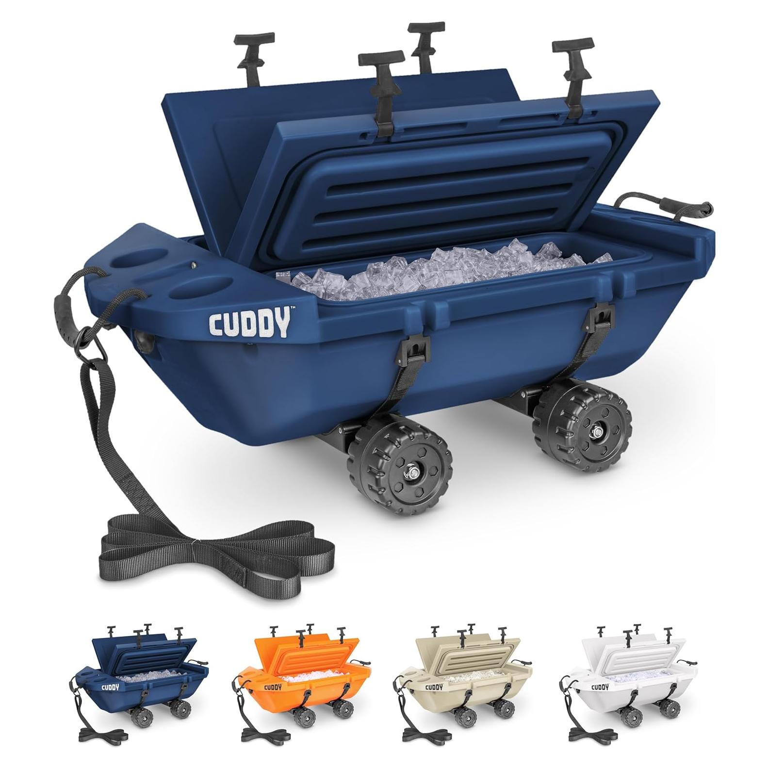 Enfriador Anfibio CUDDY 40QT GoSports con Ruedas