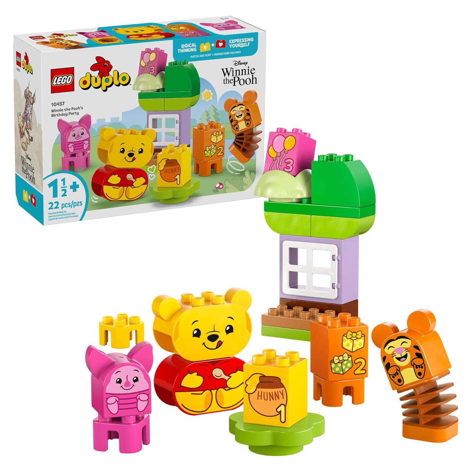 LEGO DUPLO Fiesta de Cumpleaños Winnie The Pooh - 22 Piezas
