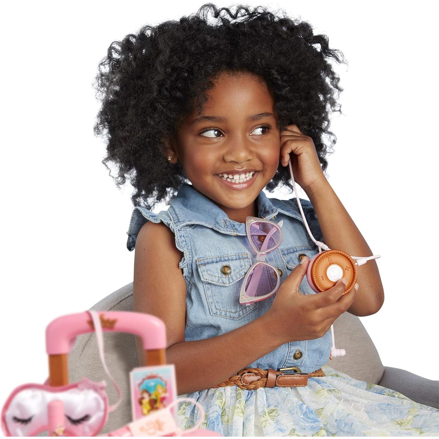 Juego de maleta de viaje Disney Princesa con 17 accesorios