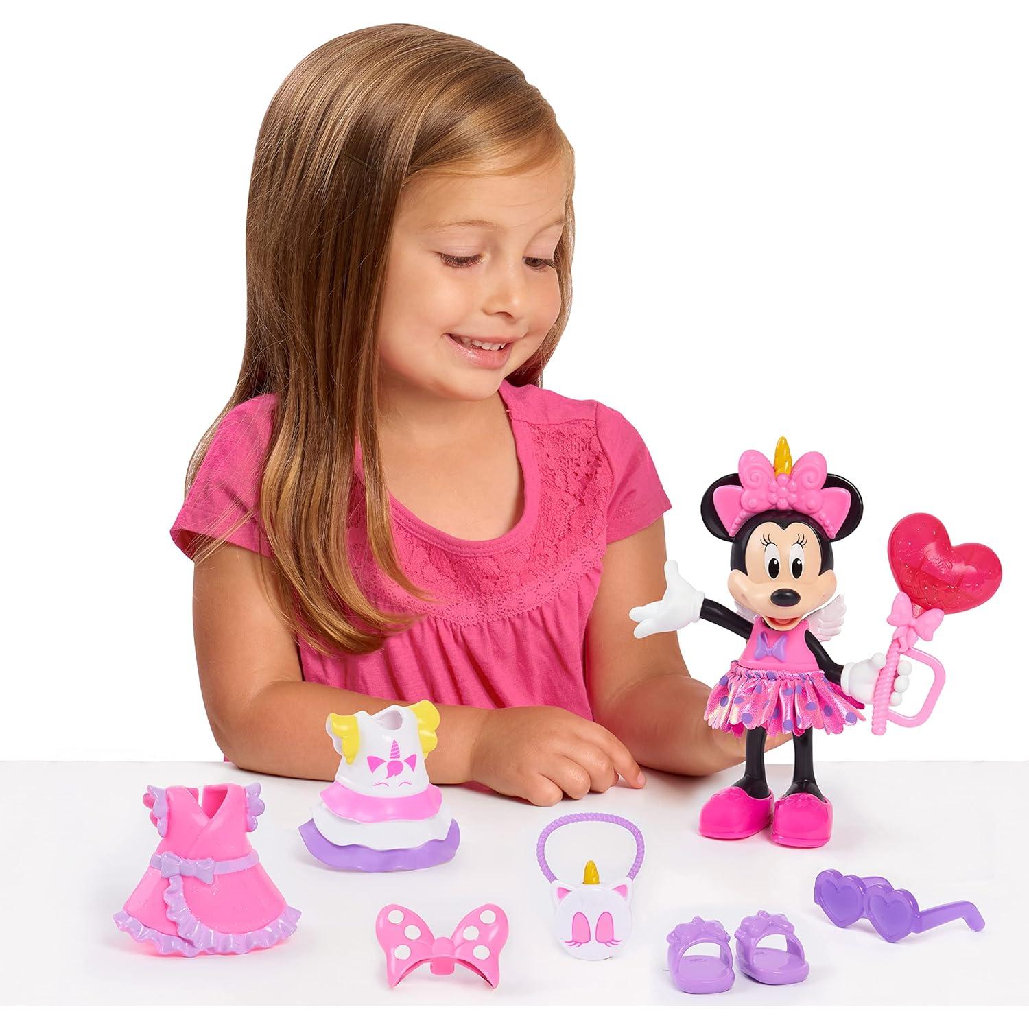 Muñeca de Moda Fabulous Minnie Mouse Just Play 15 cm Unicornio