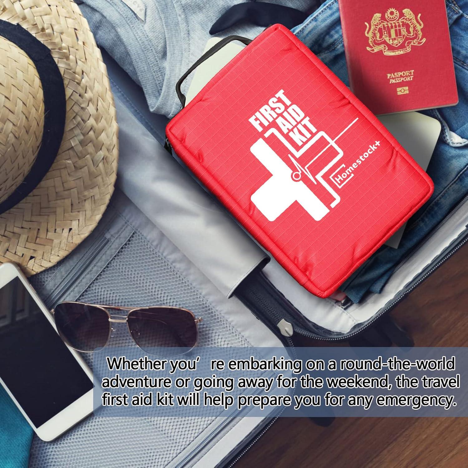 Kit de Primeros Auxilios Compacto Homestockplus 111 Piezas