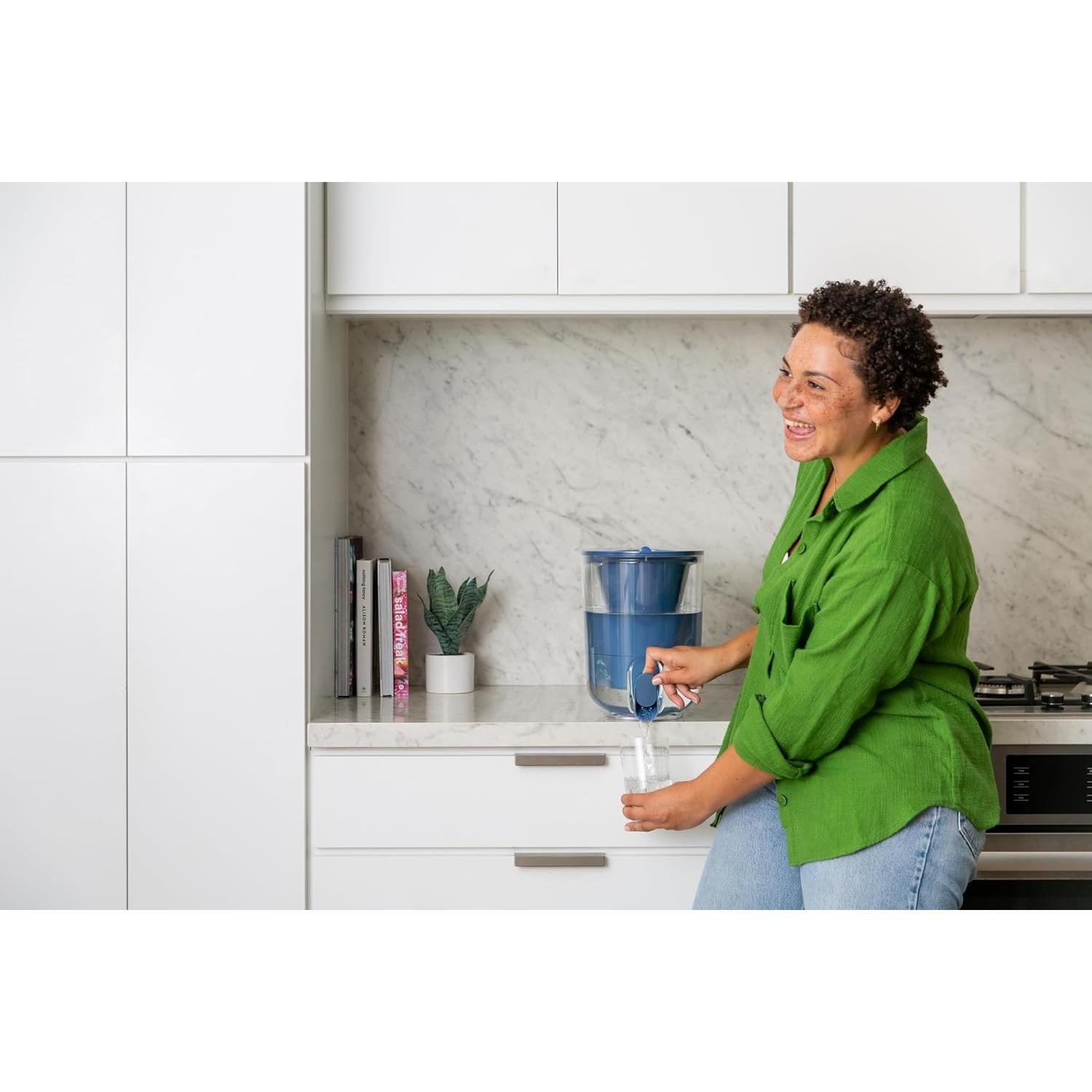 Dispensador de Filtro de Agua LifeStraw Home 35 Tazas Azul