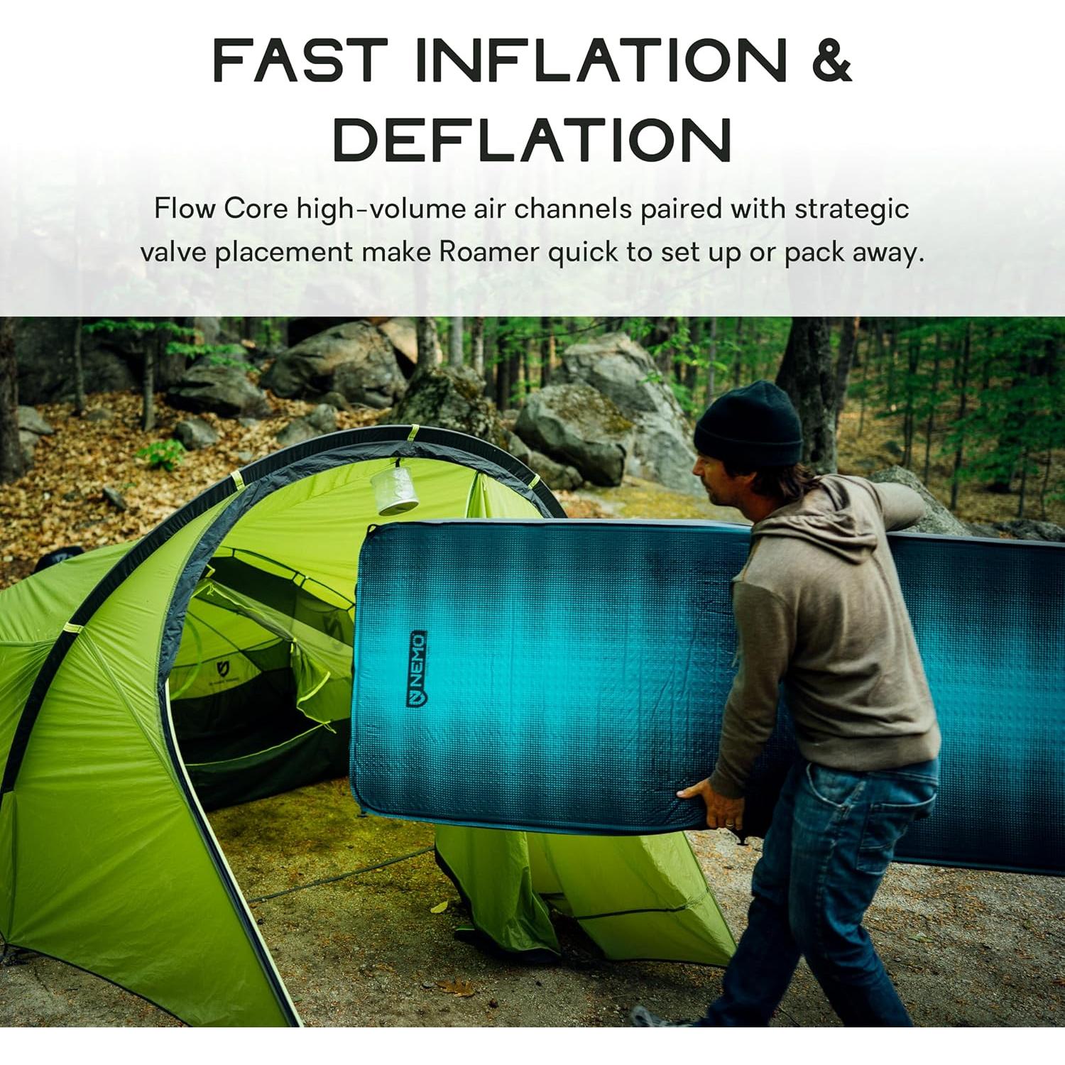 NEMO Equipment Roamer Sleeping Pad - Double - Lagoon