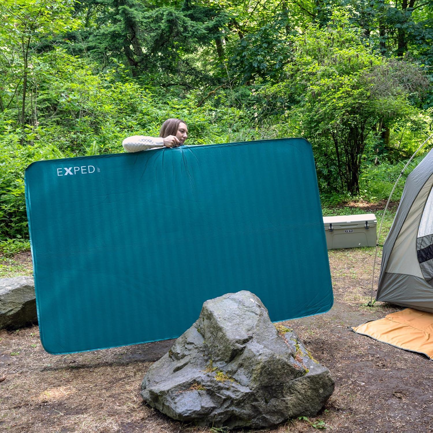 Colchón de Camping Autoinflable Exped MegaMat Duo Reina 4"