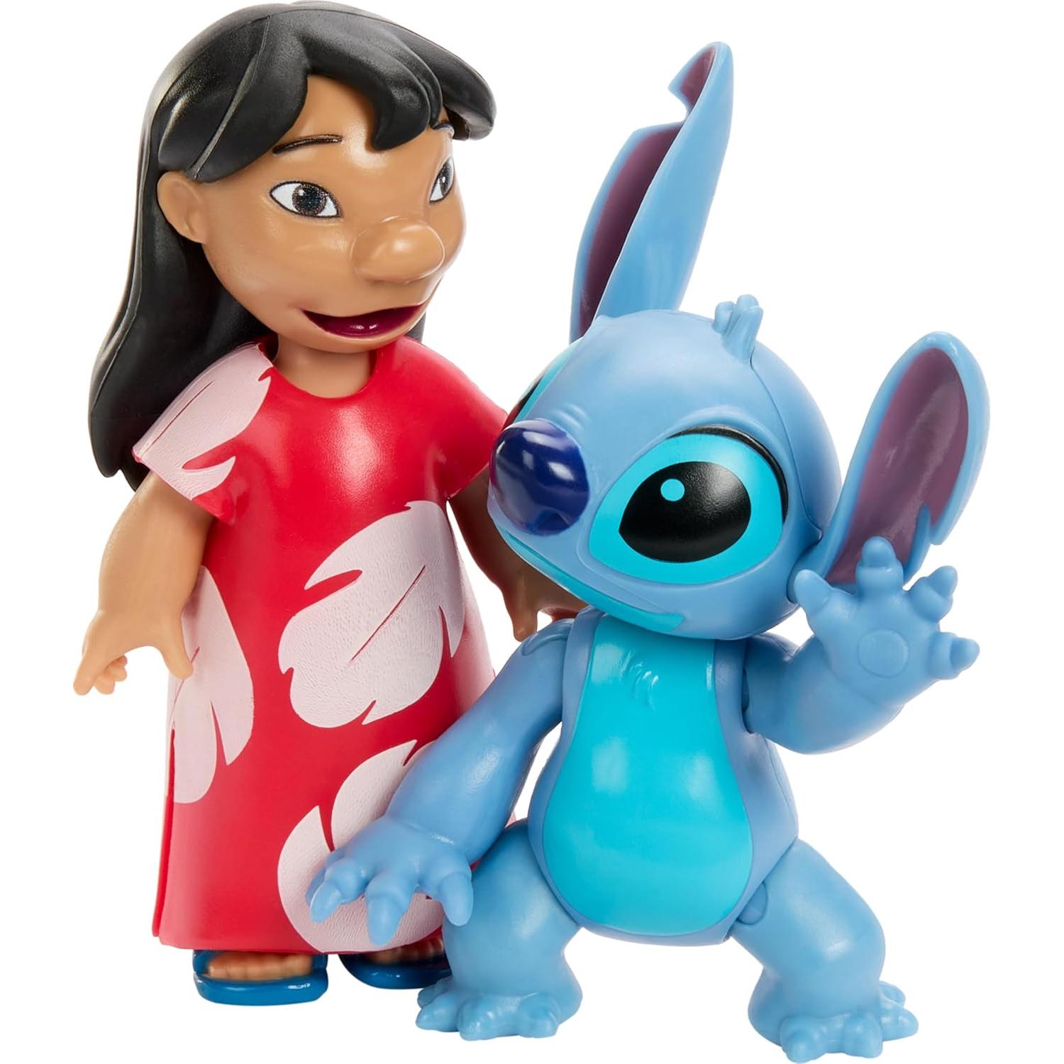 Juego de 3 figuras de acción Mattel Disney Lilo & Stitch