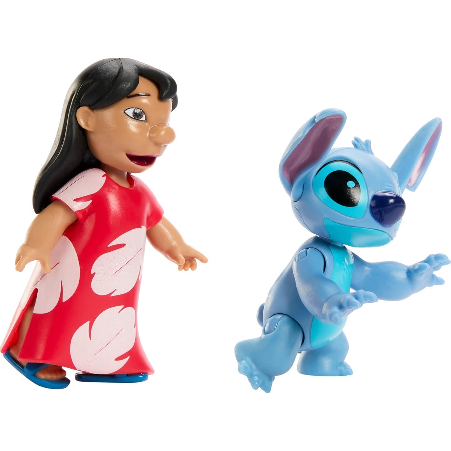 Juego de 3 figuras de acción Mattel Disney Lilo & Stitch