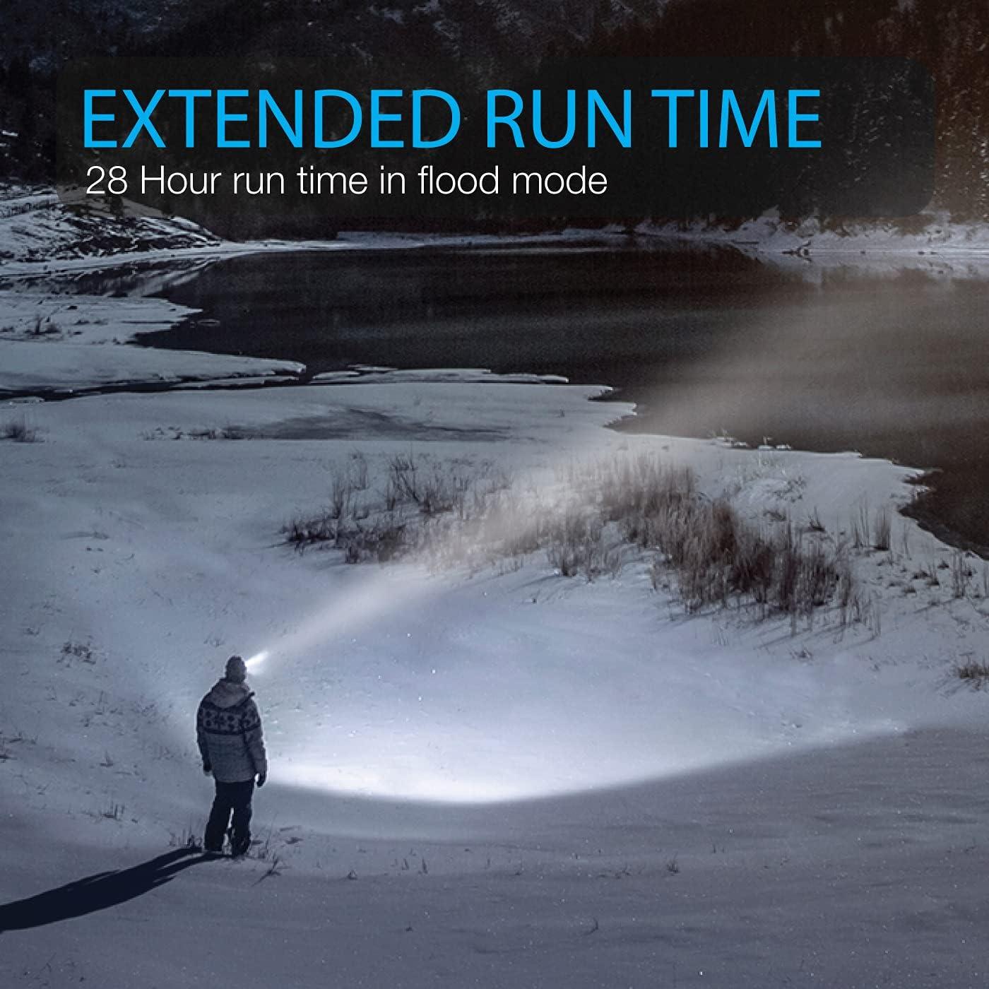 Linterna Frontal LED LUXPRO LP345V2 300 Lúmenes IPX4 Camping