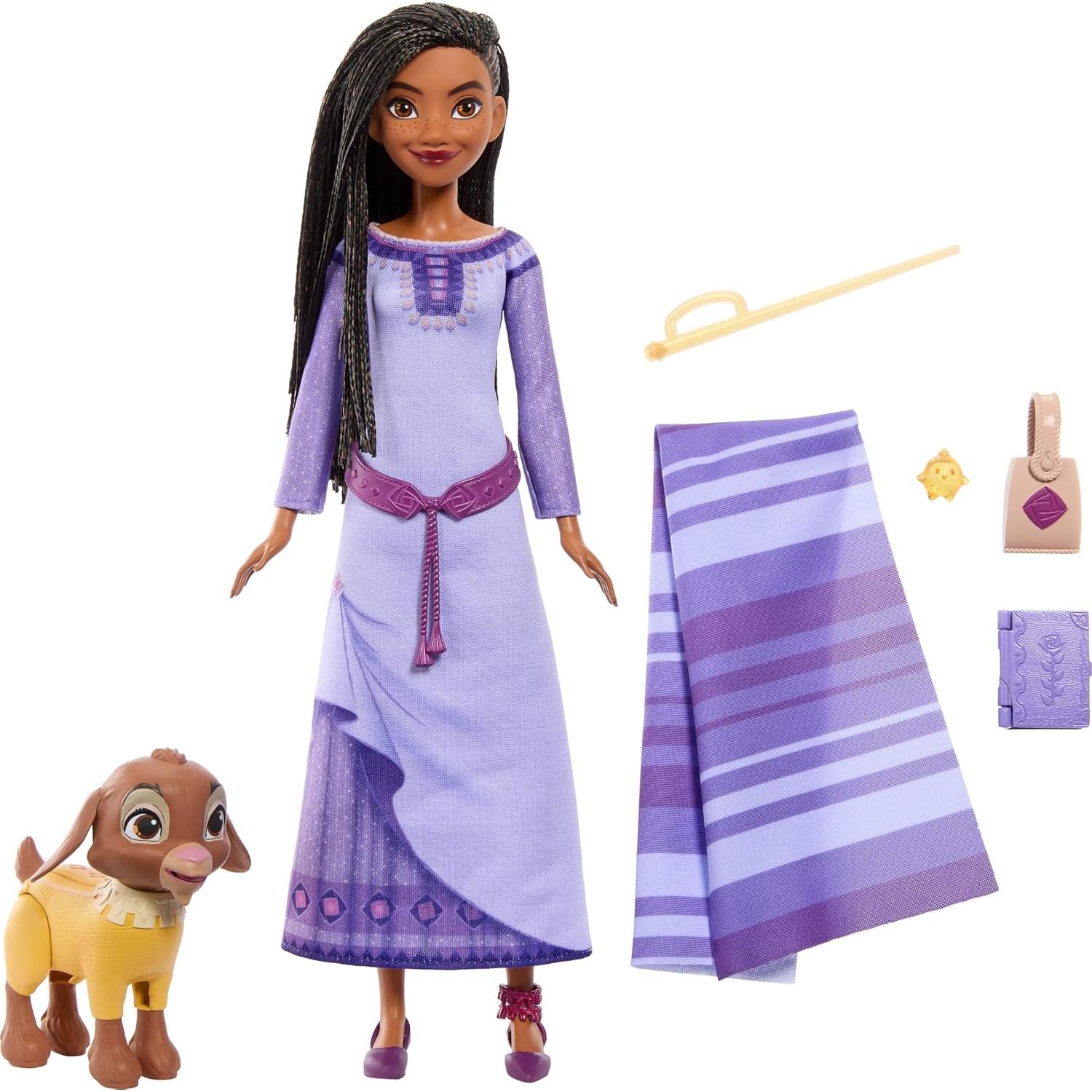 Muñeca Asha de Rosas Mattel Disney Wish con Accesorios