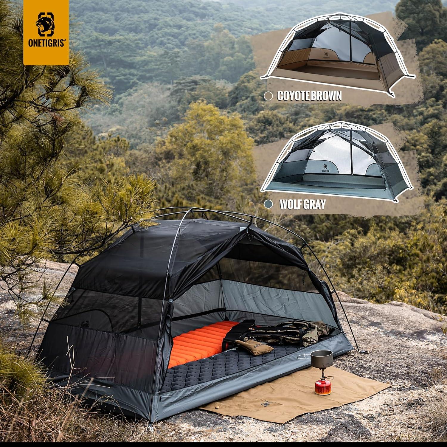 Tienda de Camping OneTigris COSMITTO 2 Personas Impermeable