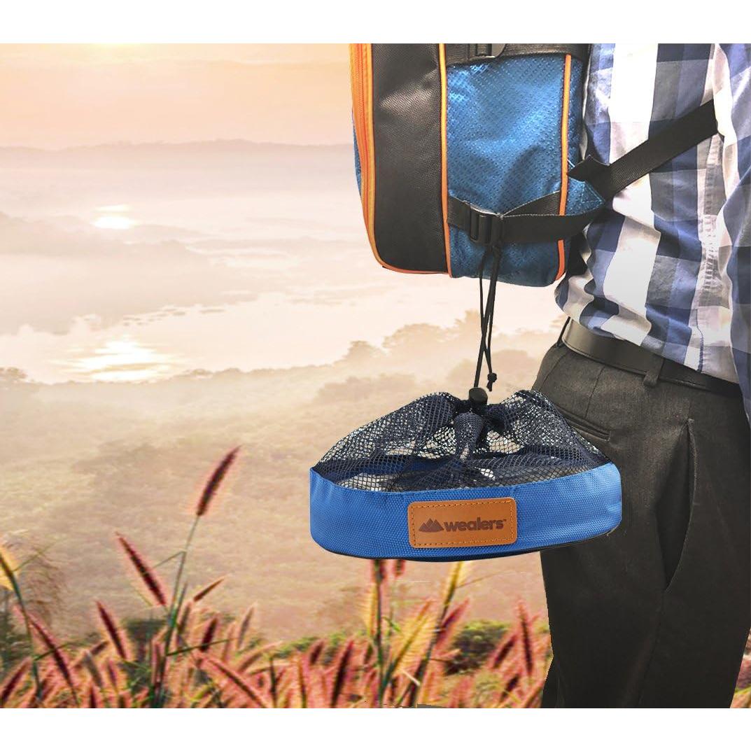 Juego de Platos de Acero Inoxidable Wealers - 4 Platos 24.89 cm