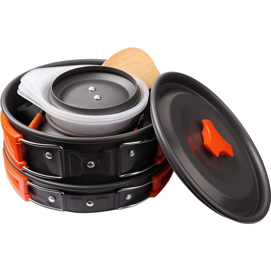 Juego de Utensilios de Cocina para Camping Gutsdoor 10 Piezas