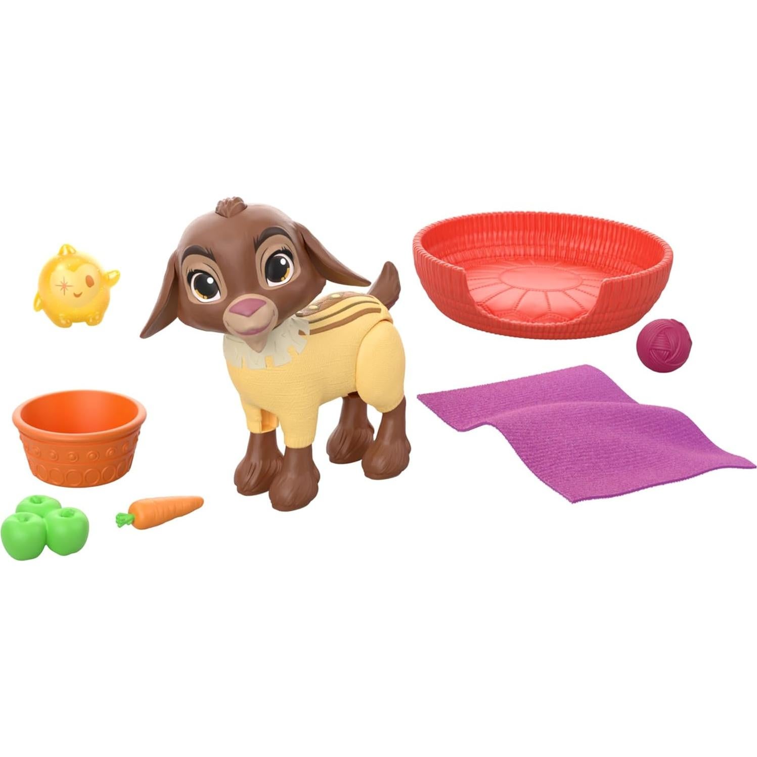 Conjunto de Figuras Valentino y Star Mattel Disney Wish 6 Accesorios