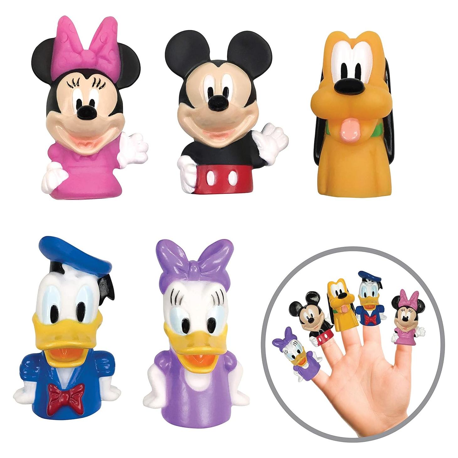 Títeres de dedo Disney Mickey Mouse y amigos - 5 personajes