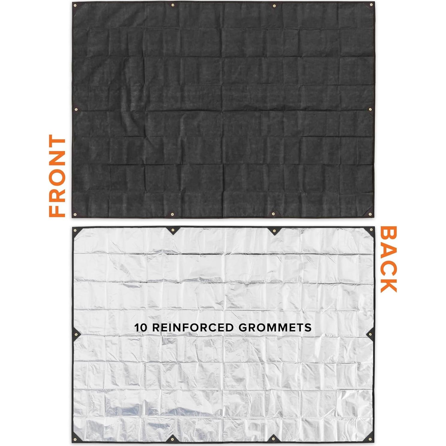 Tarp Térmico Reflectante Arcturus XL 2.59x3.66m Negro