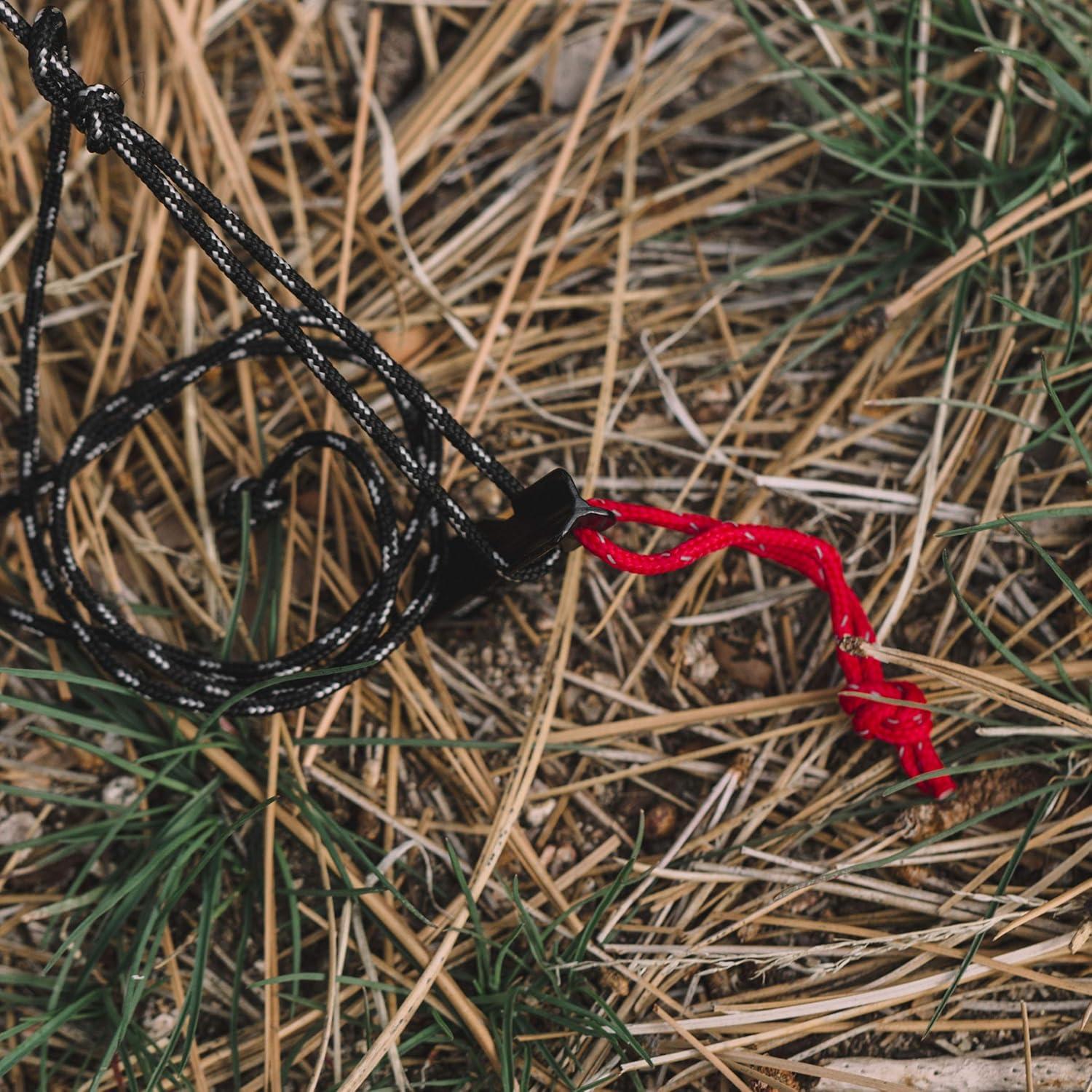 Estacas de Camping Wise Owl Outfitters 16pk Aluminio 18.42cm