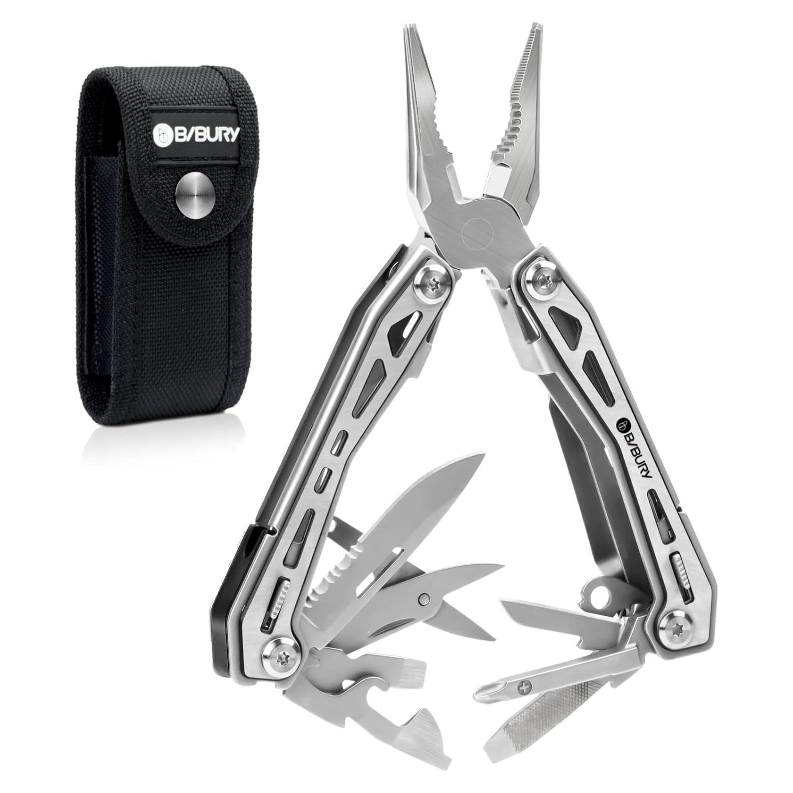 Multiherramienta BIBURY BI2043 17-en-1 Plegable con Pinzas