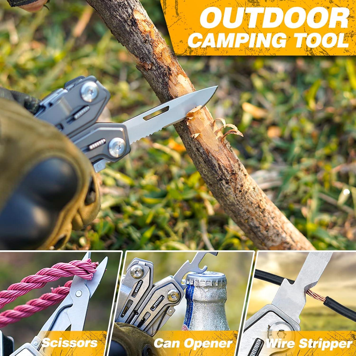 Multiherramienta BIBURY BI2043 17-en-1 Plegable con Pinzas