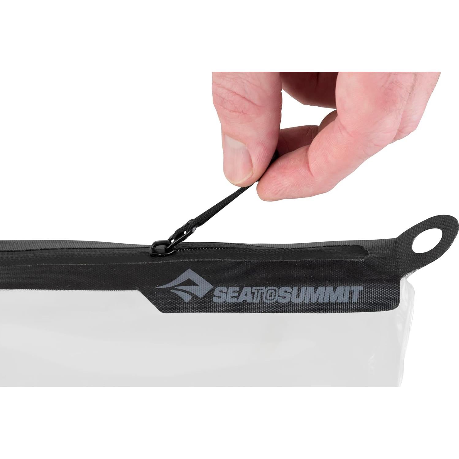 Sea to Summit TravellingLight Clear Zip Pouch with Travel Bottles, TSA Approved Toiletry Kit