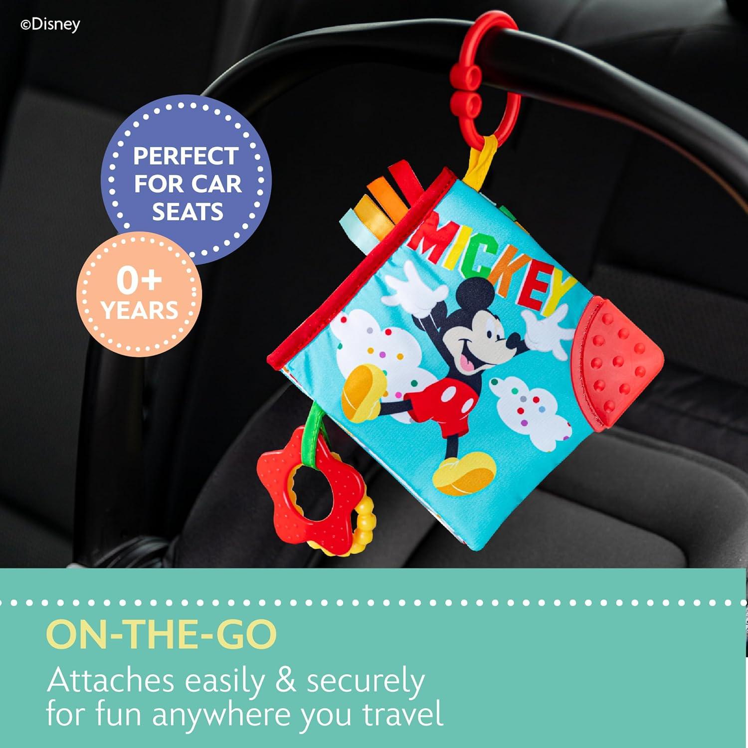 Libro Suave Mickey Mouse Kids Preferred para Bebés 12,7 cm