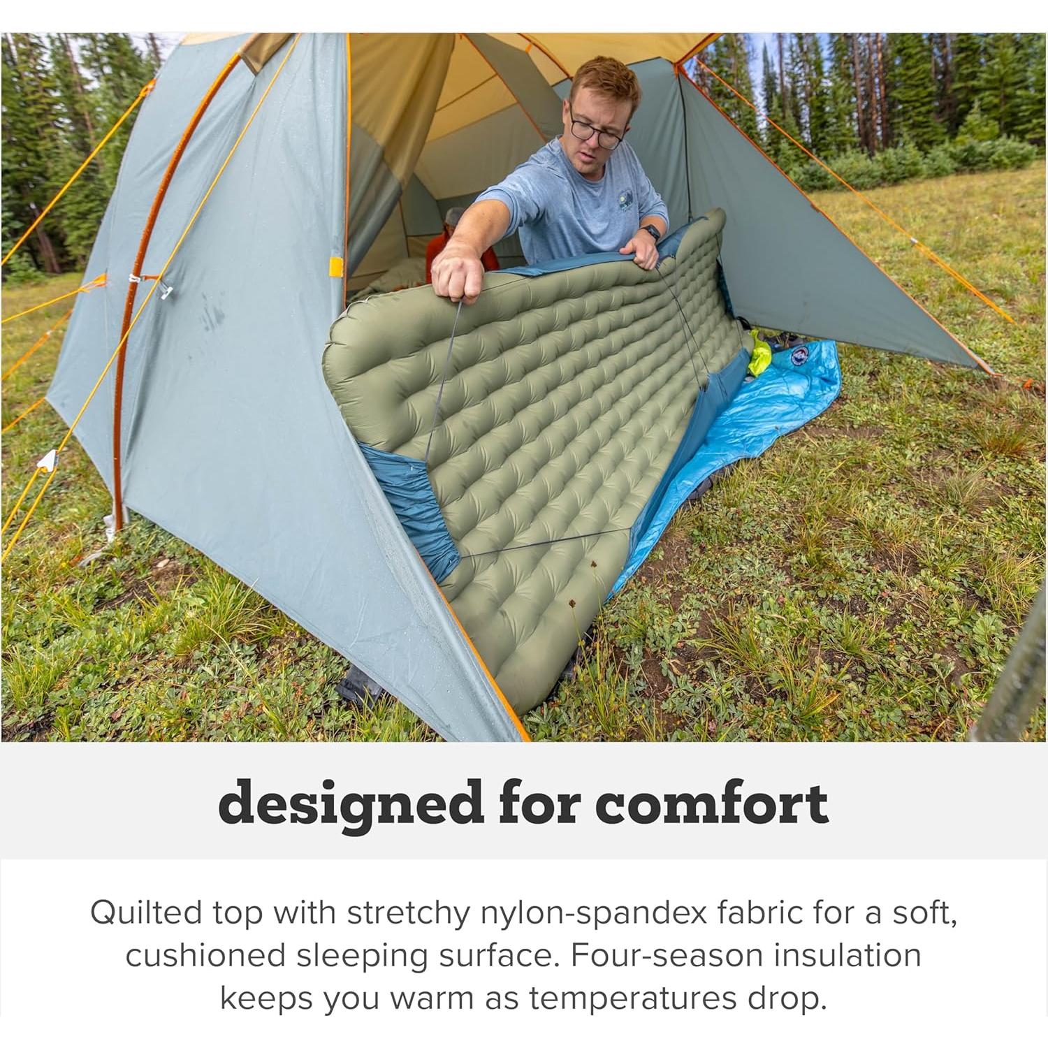 Colchón Inflable Aislado Big Agnes Campmeister Deluxe 63.5x182.9 cm