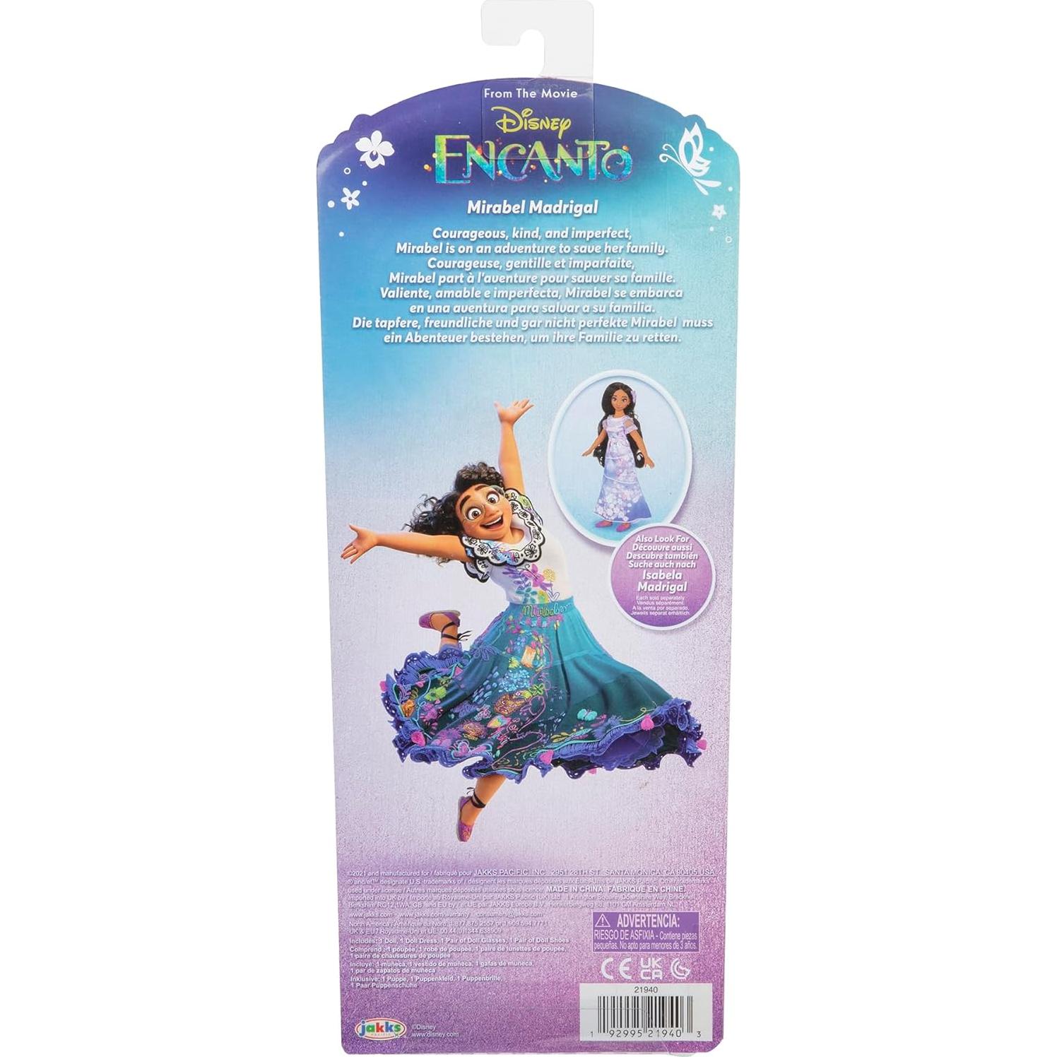 Muñeca Mirabel Madrigal Disney Encanto 25 cm Multicolor