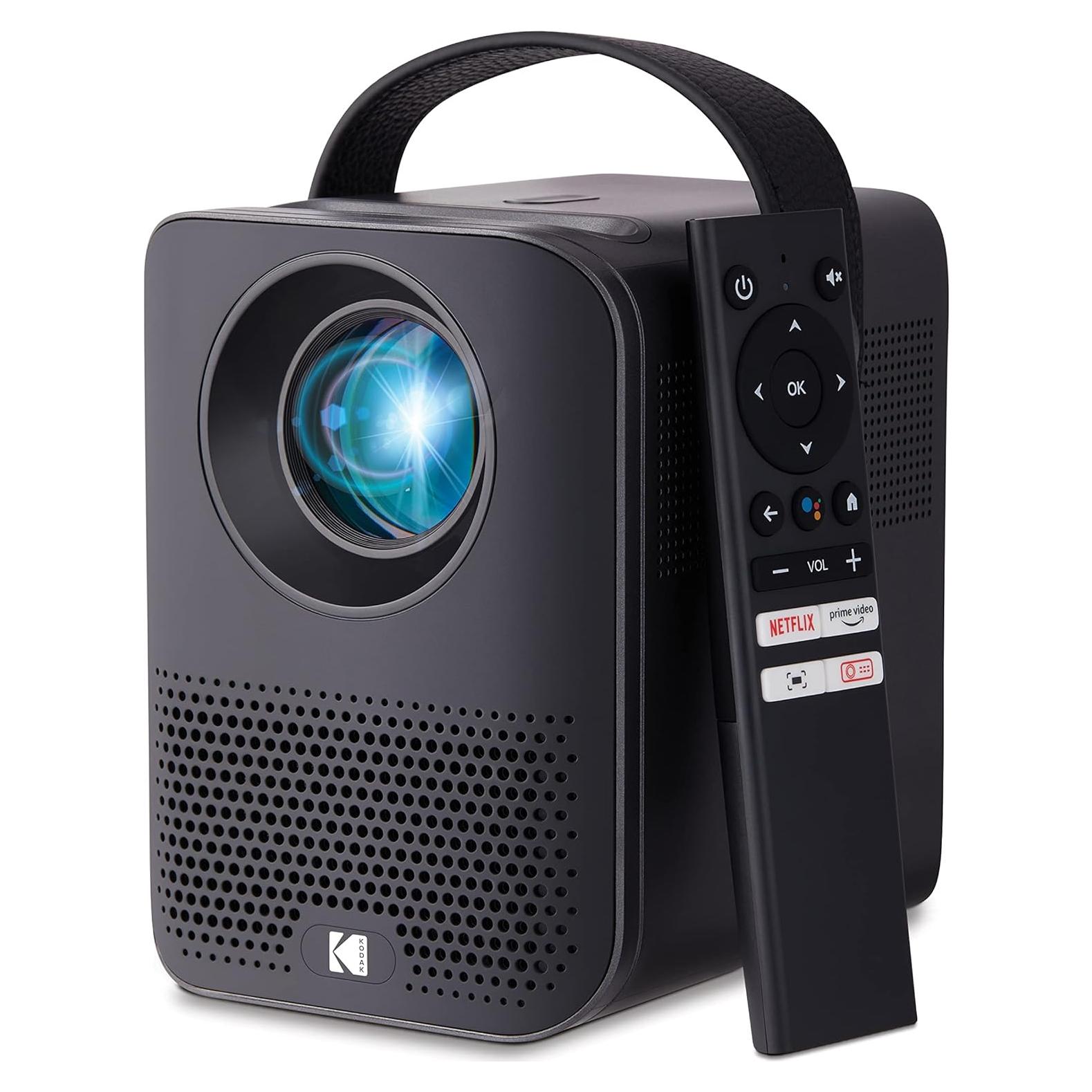 Proyector Inteligente KODAK FLIK HD9 | Full HD 1080p, Wi-Fi, Bluetooth, Altavoces Integrados