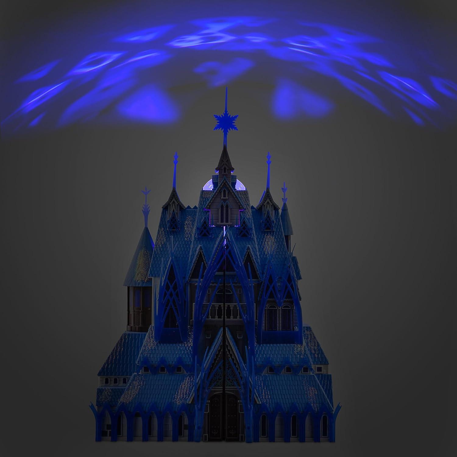 Castillo Mágico de Luz y Música Disney Frozen 2 con Muñecas