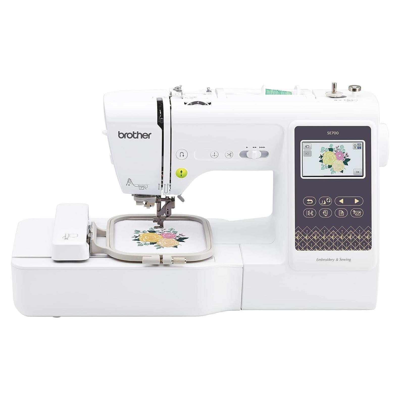 Máquina de Coser y Bordar Brother SE700, 135 Diseños, Pantalla Táctil