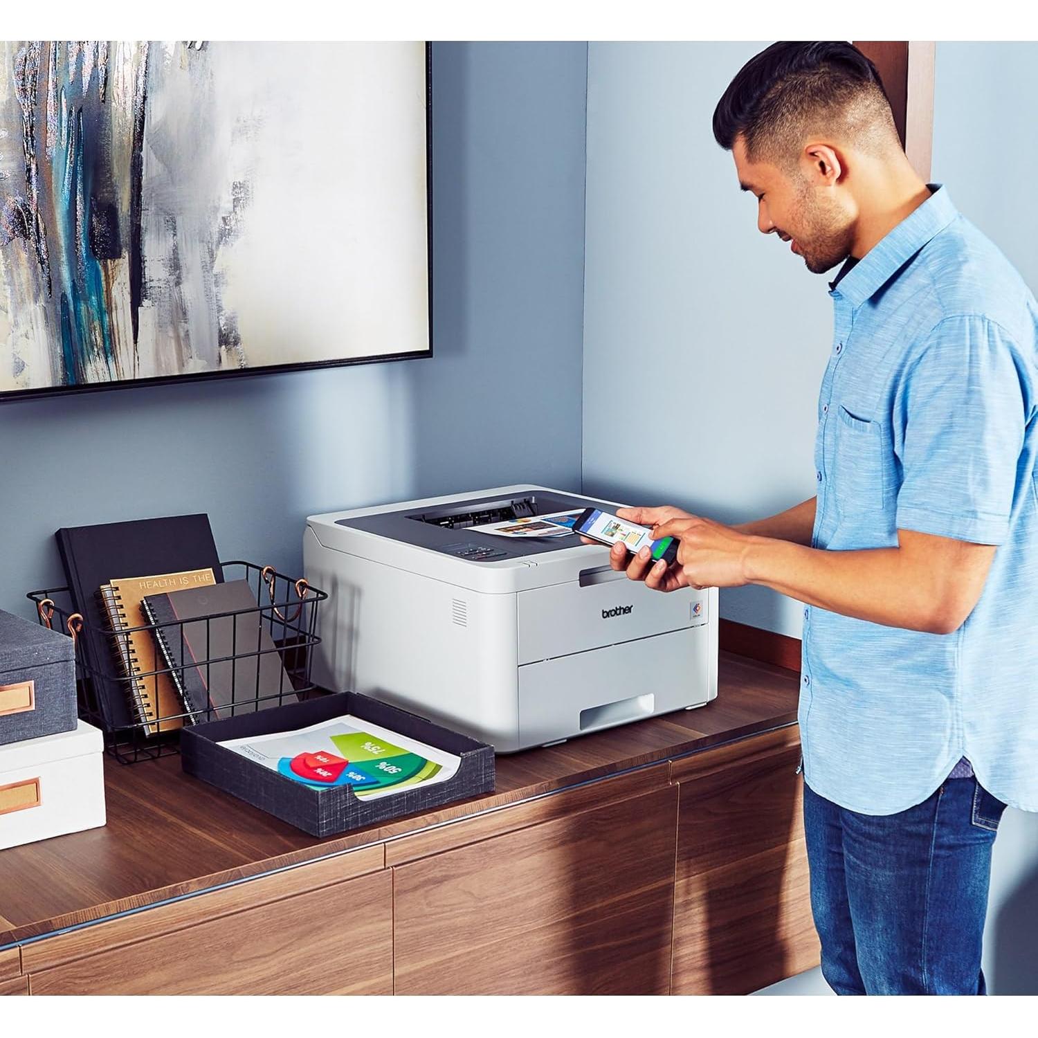 Impresora a Color Brother HL-L3210CW Inalámbrica 19 ppm