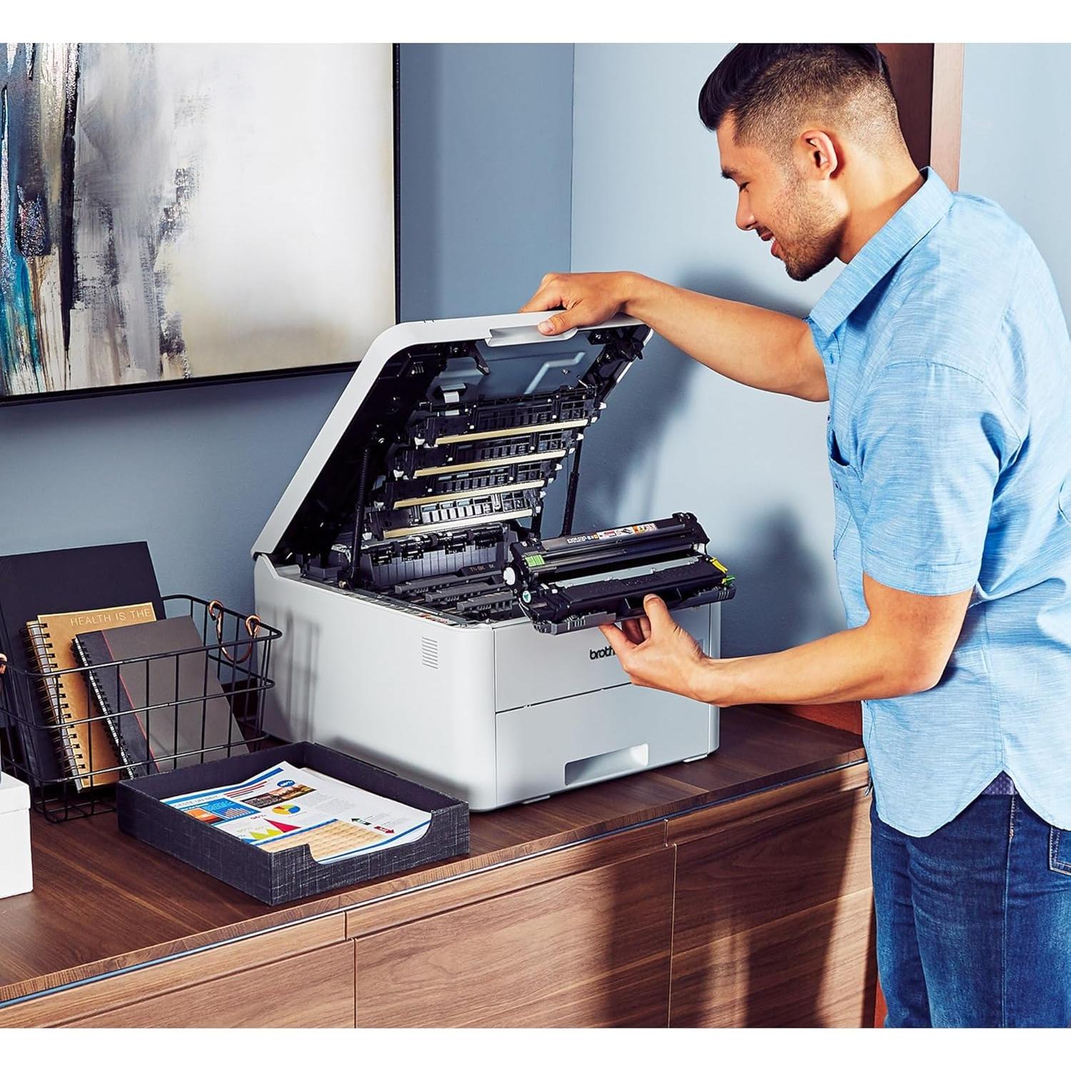 Impresora a Color Brother HL-L3210CW Inalámbrica 19 ppm