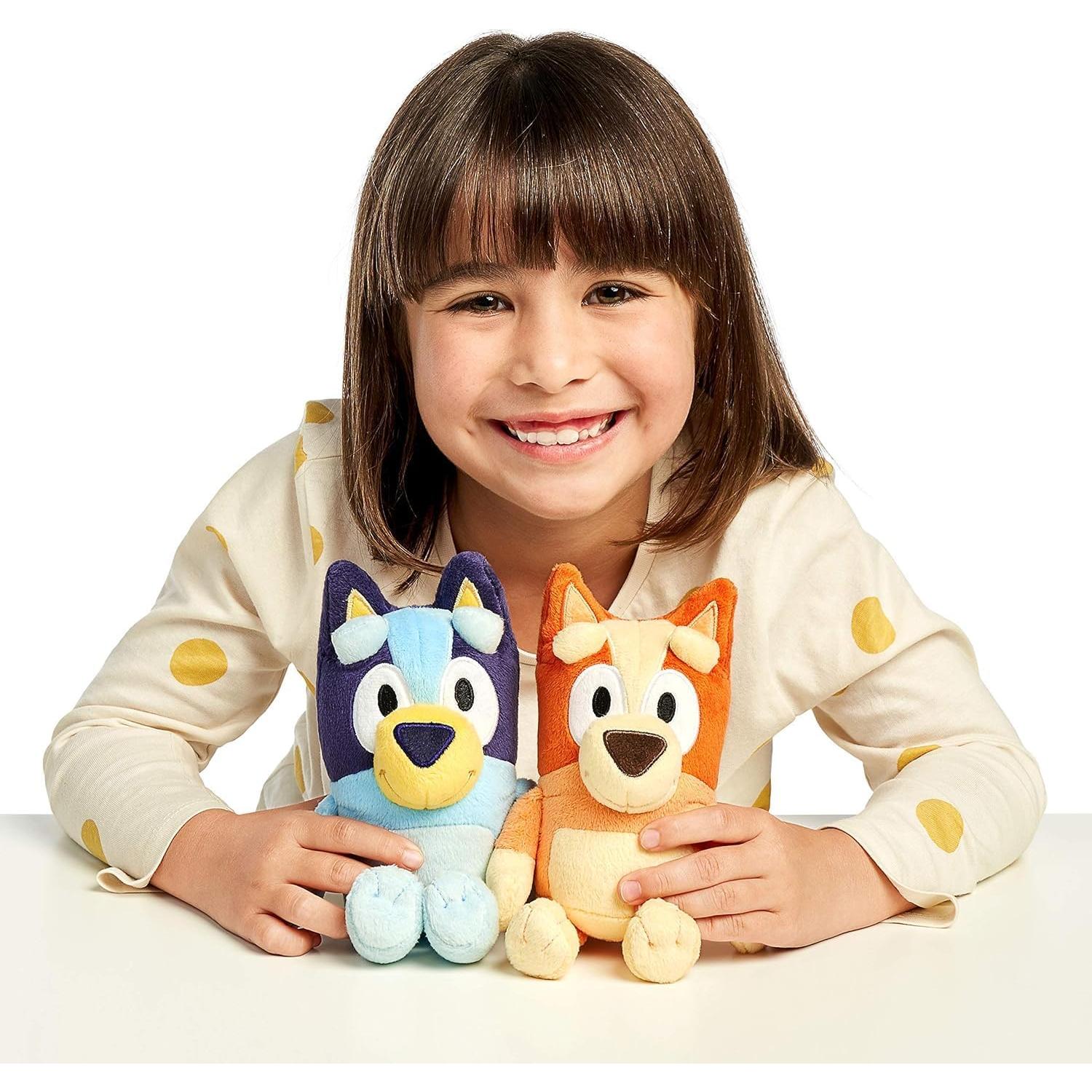 Peluches Bluey y Bingo - 2 Pack Suaves para Niños 20cm