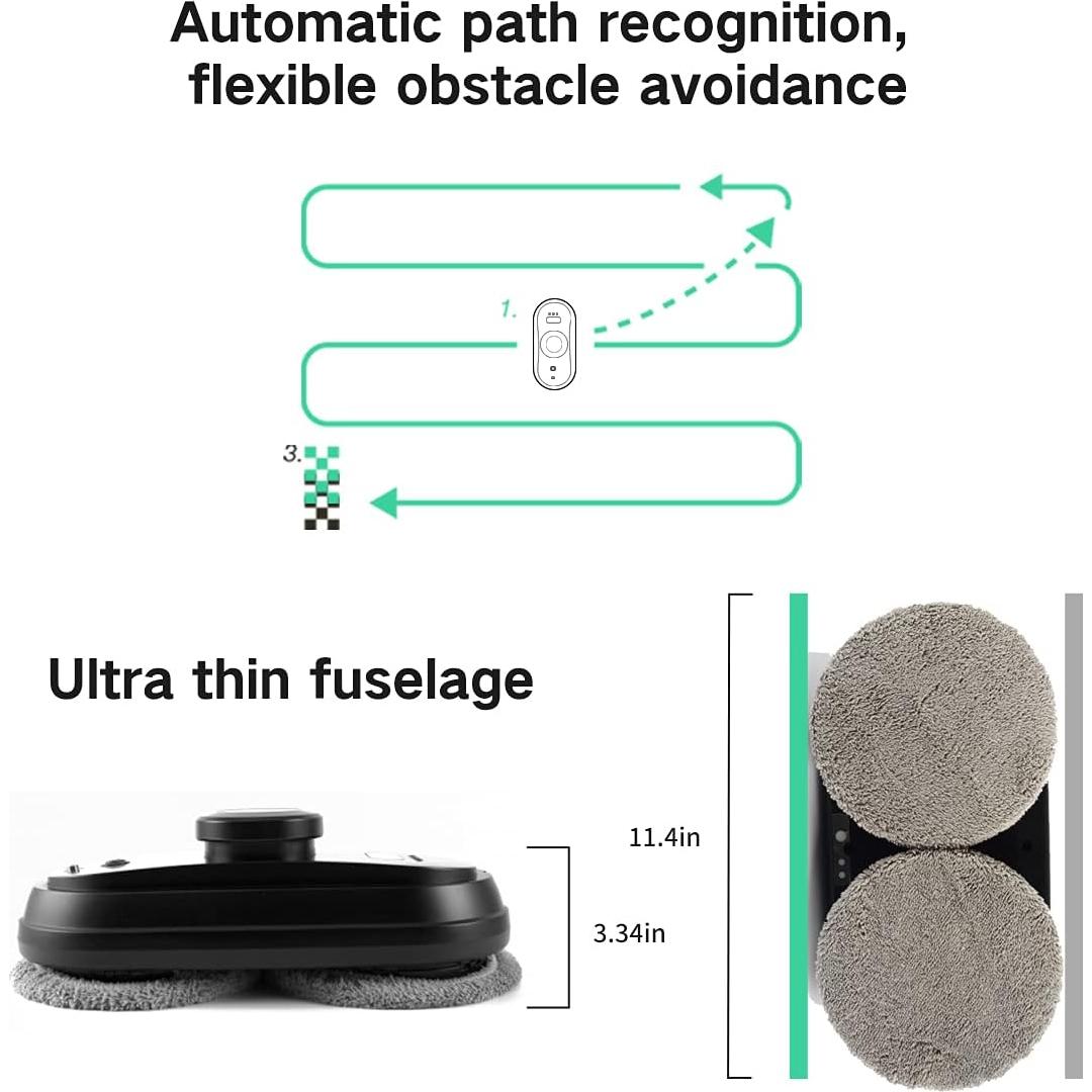 Aspiradora Robot Limpiadora de Ventanas Home Times 220V
