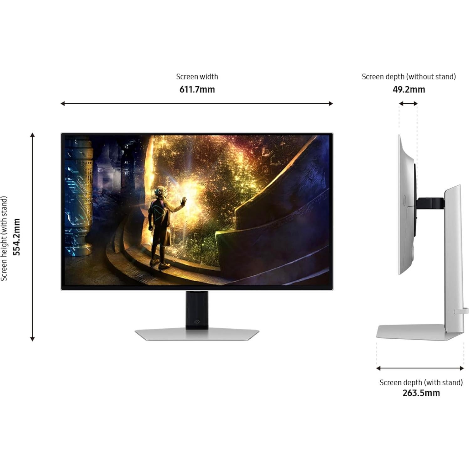 Monitor de Juegos Samsung 27" Odyssey OLED G6 QHD 240Hz