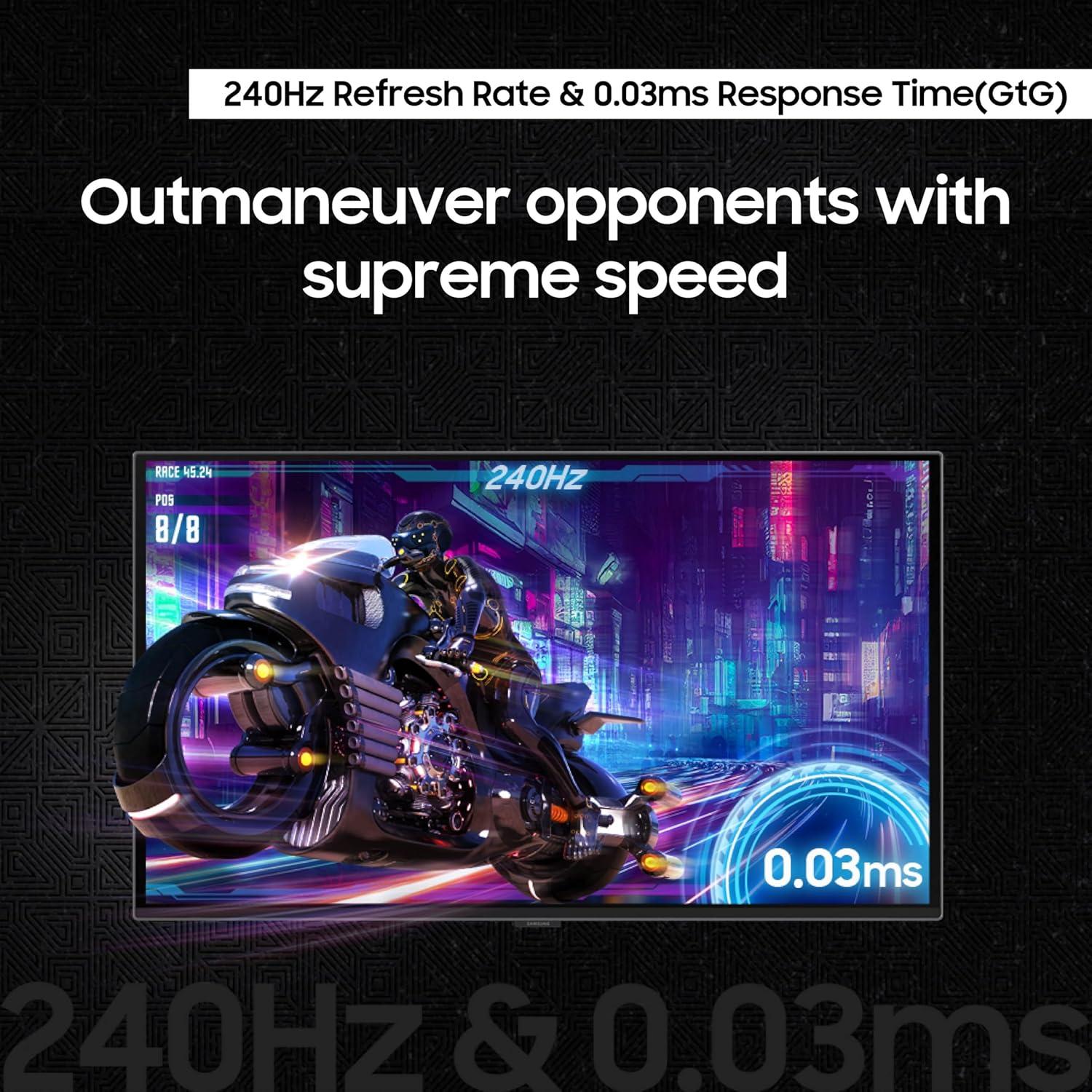 Monitor de Juegos Samsung 27" Odyssey OLED G6 QHD 240Hz