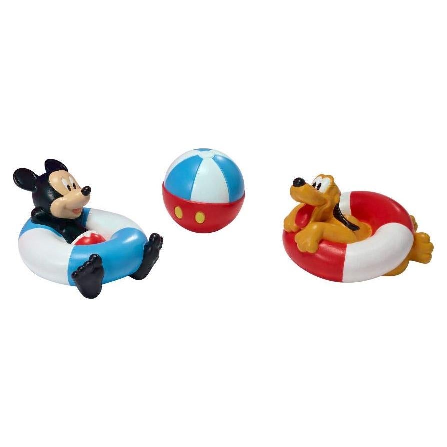 Juguetes de Baño Disney Mickey Mouse - Paquete de 3