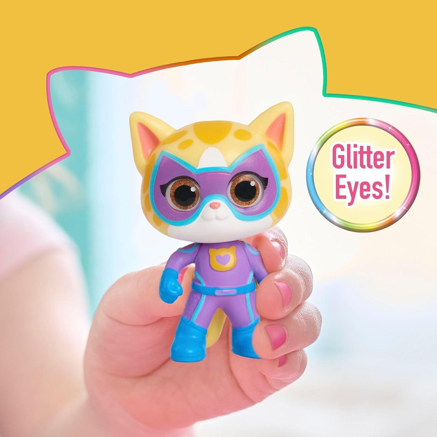 Set de Figuras Disney Junior SuperKitties Just Play - Bitsy y Sparks