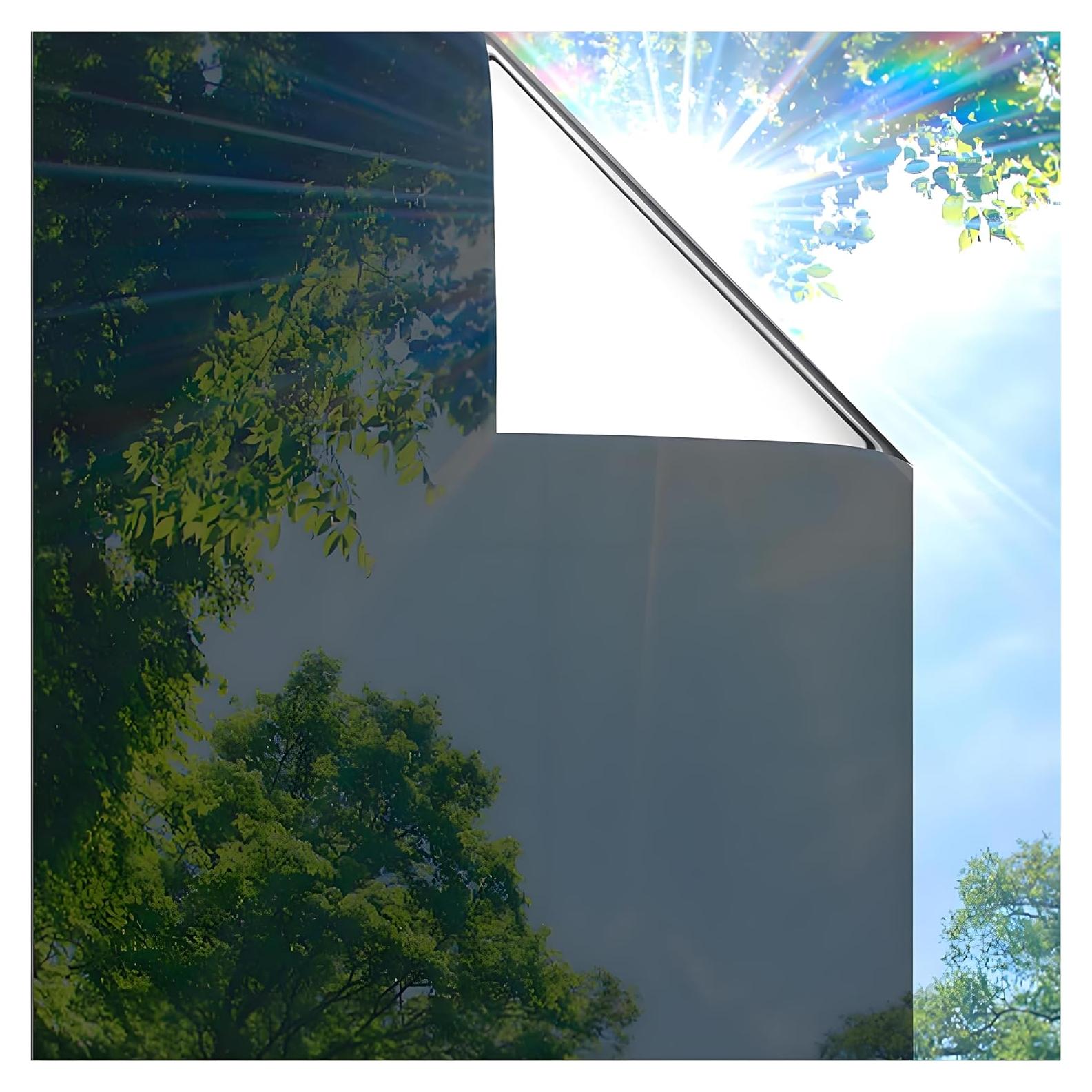 Película de Ventana Coavas One Way 44.5x200cm Anti UV Reflectante