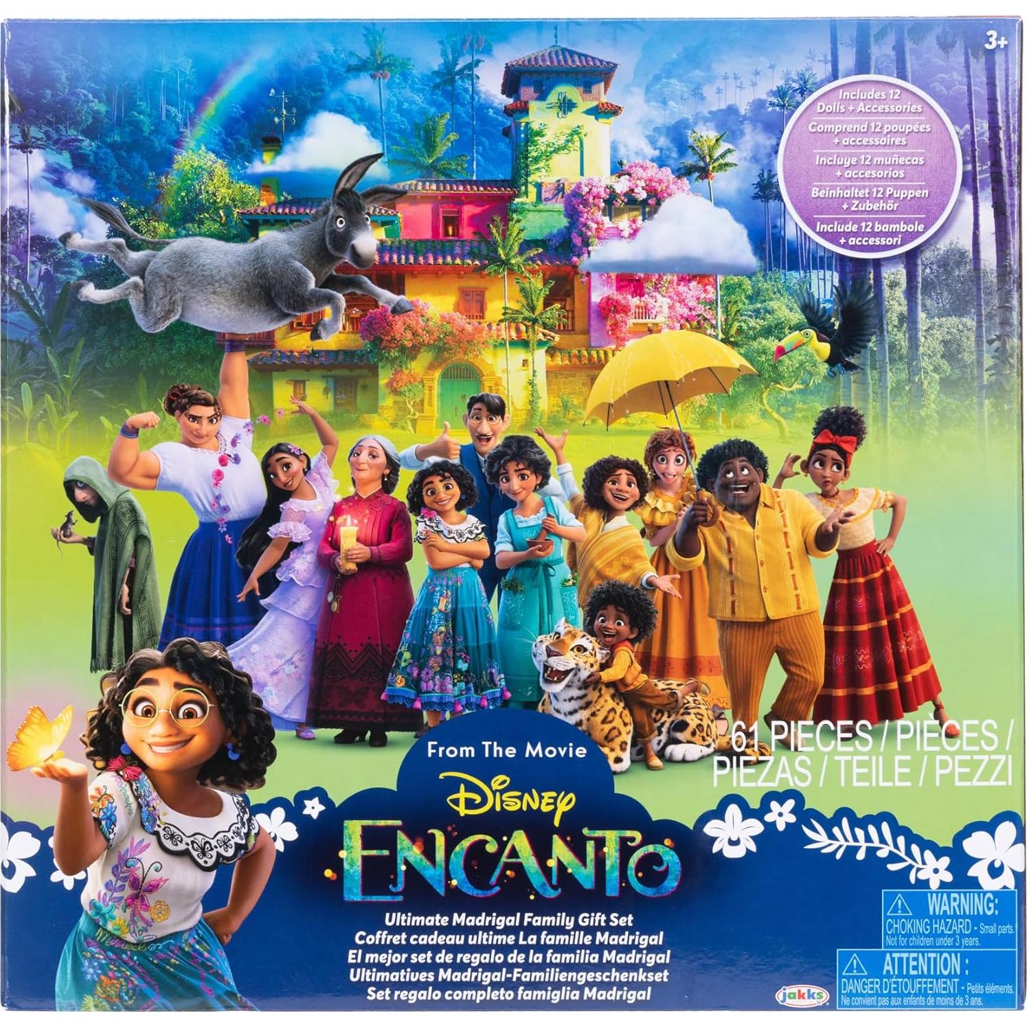 Conjunto de Muñecas Familia Madrigal Disney Encanto 12 Piezas