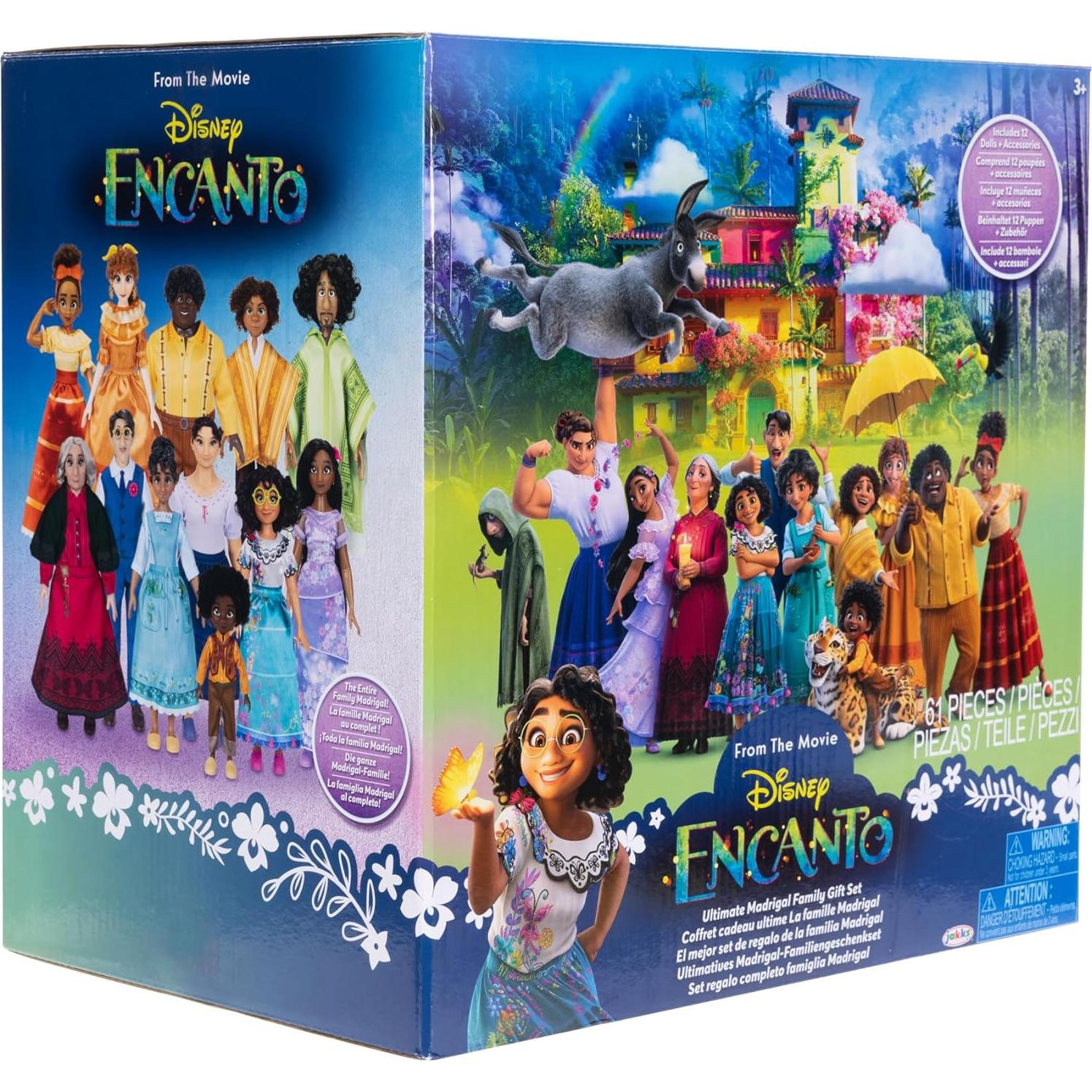 Conjunto de Muñecas Familia Madrigal Disney Encanto 12 Piezas