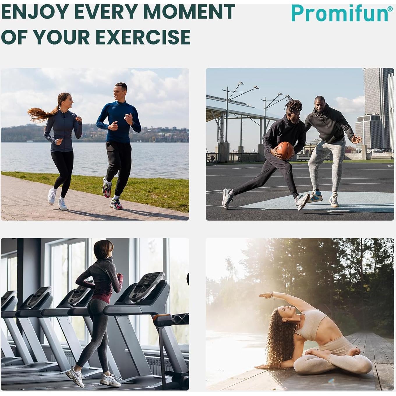 Protectores de Dedos de Silicona Promifun - 4 Pares para Alivio del Dolor