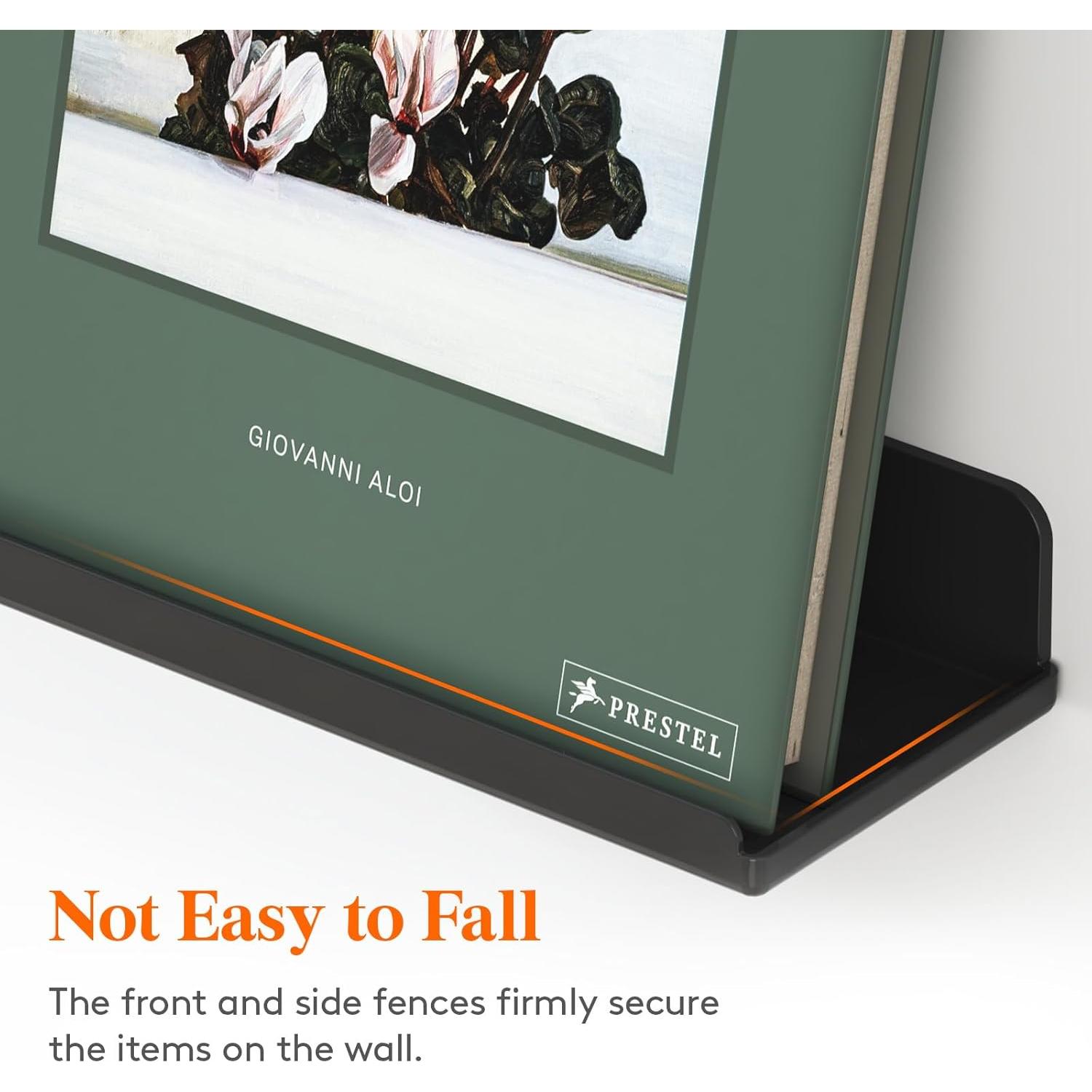 Estantes Flotantes Lifewit Negros 4 Piezas 38x10 cm