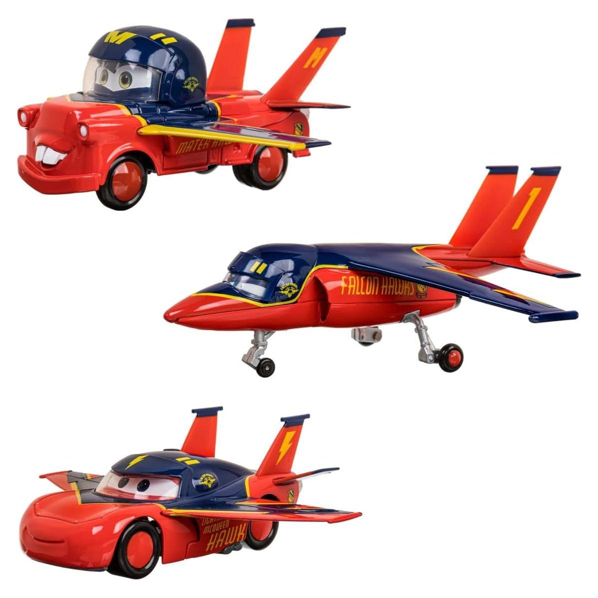 Conjunto Diecast Air Mater Disney - Mater, Falcon y McQueen