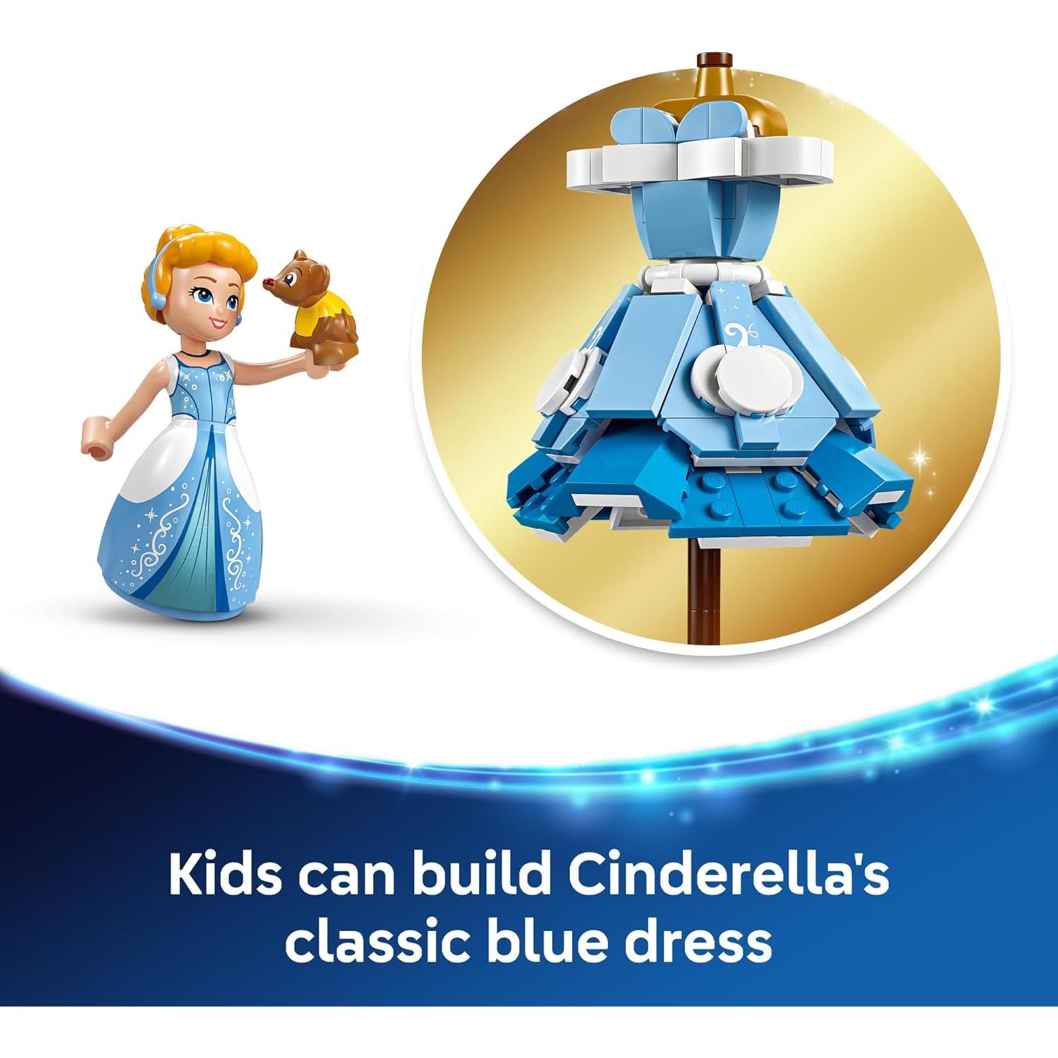 LEGO Disney Vestido de Cenicienta 43266 - Juguete de Construcción