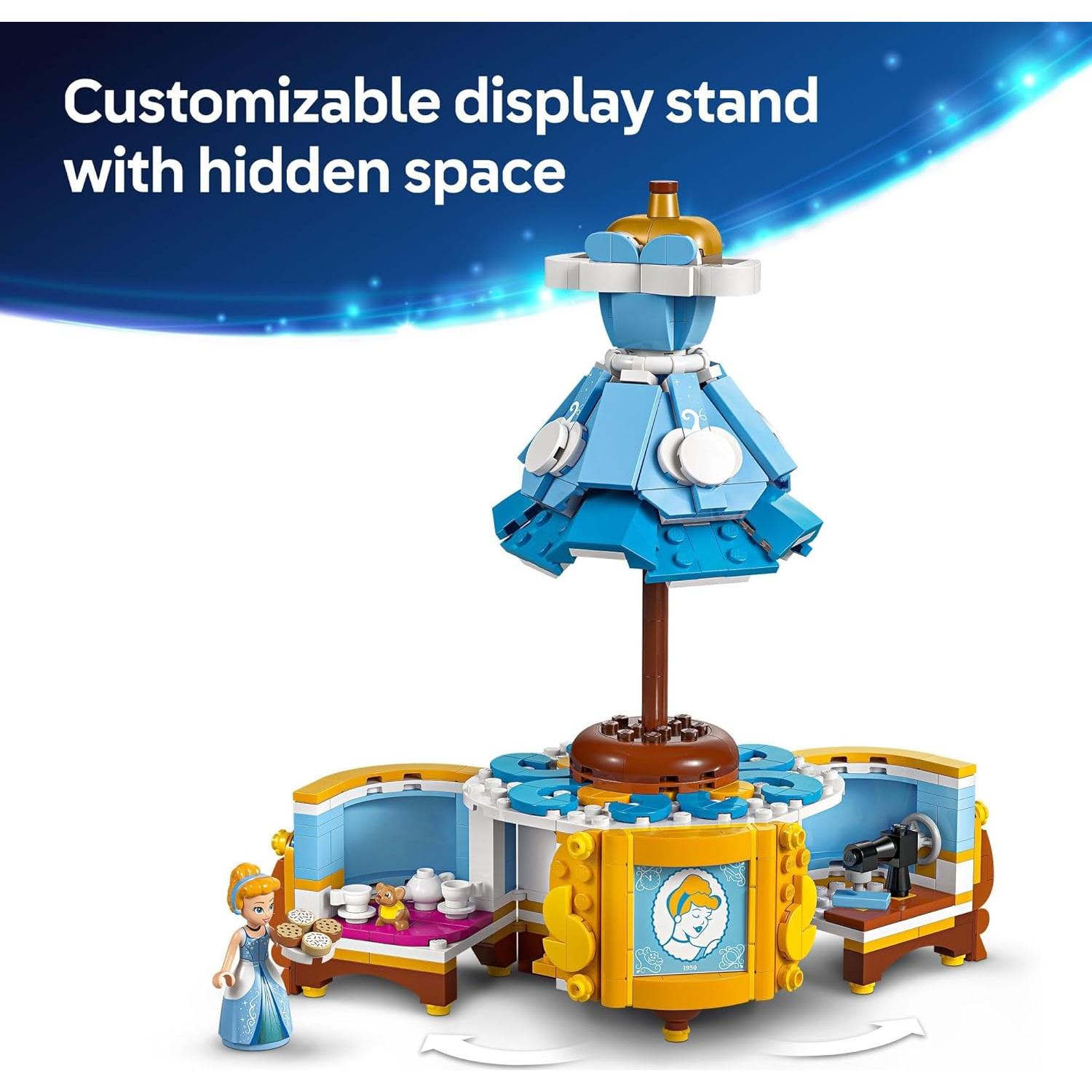 LEGO Disney Vestido de Cenicienta 43266 - Juguete de Construcción