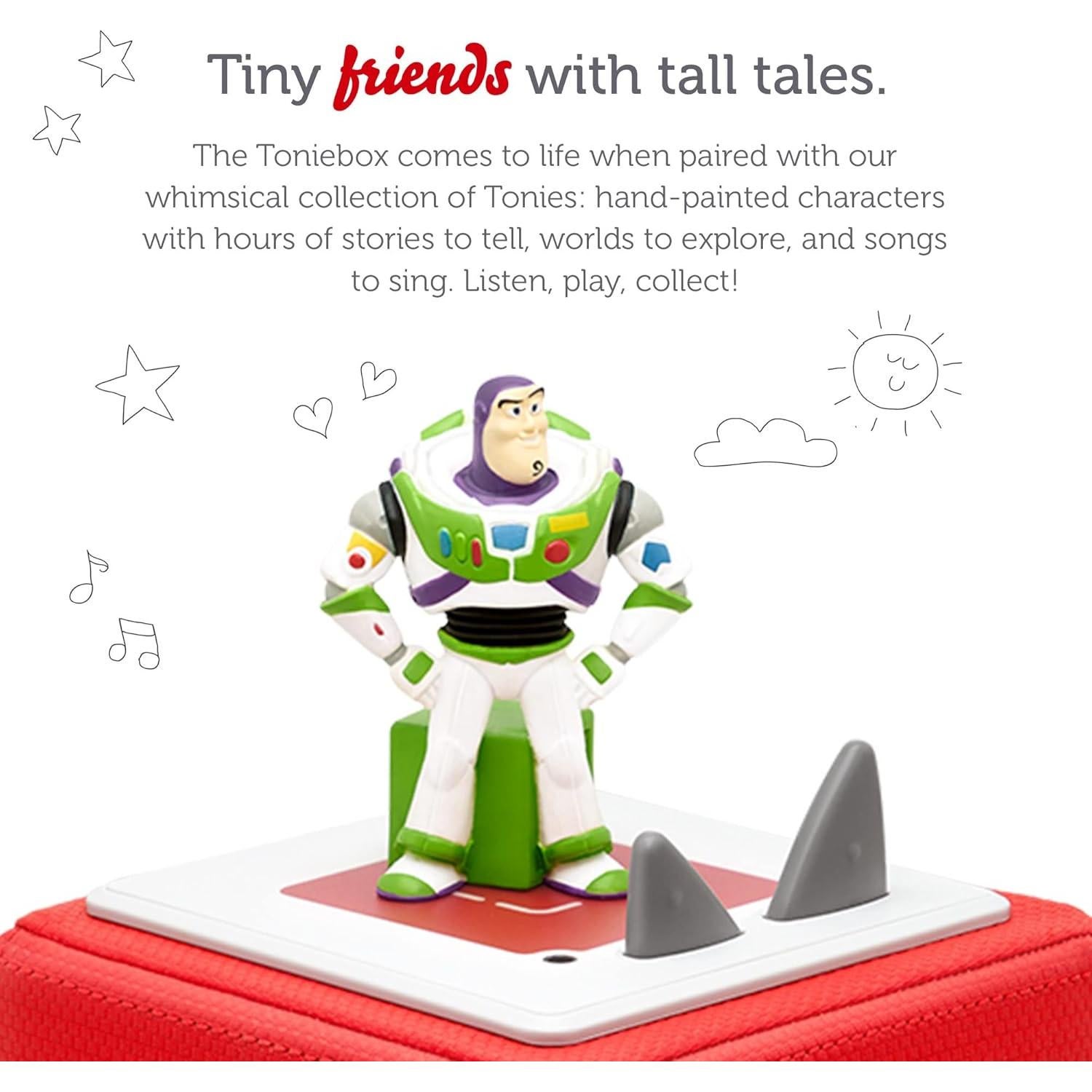 Figurita de Audio Buzz Lightyear Tonies Toy Story 2 27 min