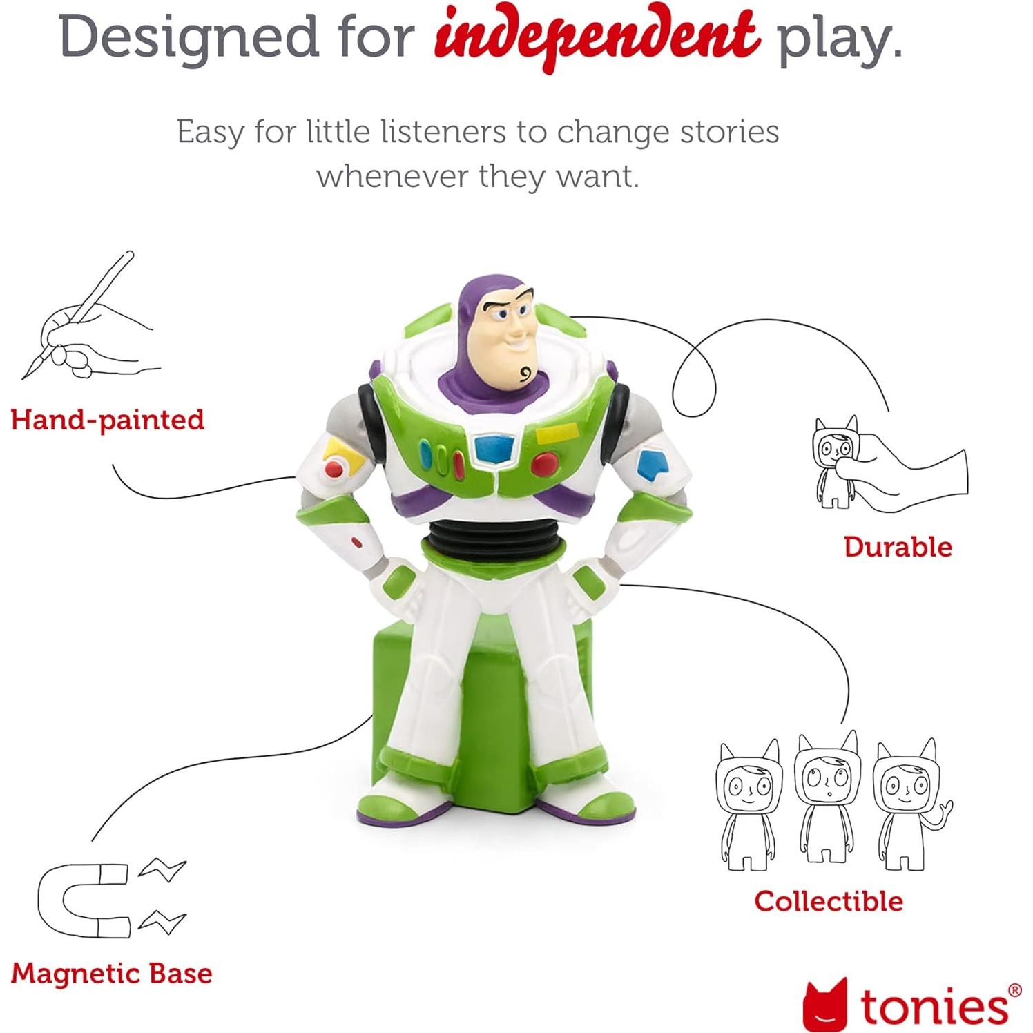 Figurita de Audio Buzz Lightyear Tonies Toy Story 2 27 min