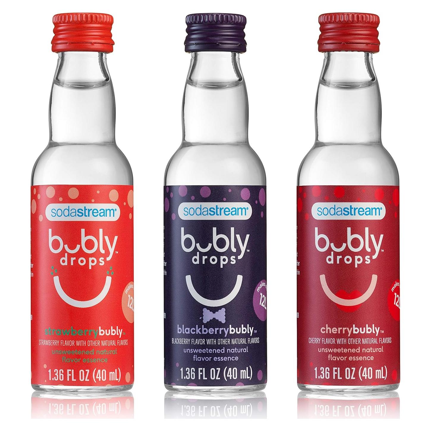 Gotas Bubly SodaStream 40 ml - Variedad Berry Bliss