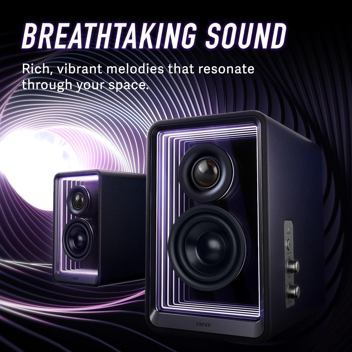 Altavoces Activos Edifier QR65 Bluetooth 70W Hi-Res Negro